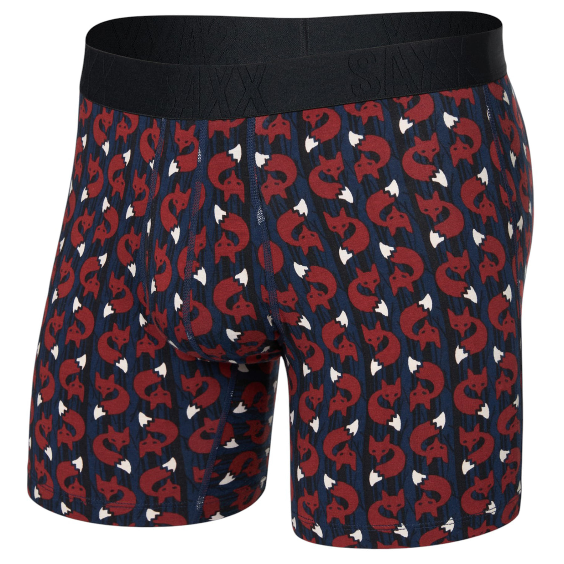 SAXX-Droptemp-Cooling-Cotton-Brief---Men-s-Fox-Check---Navy