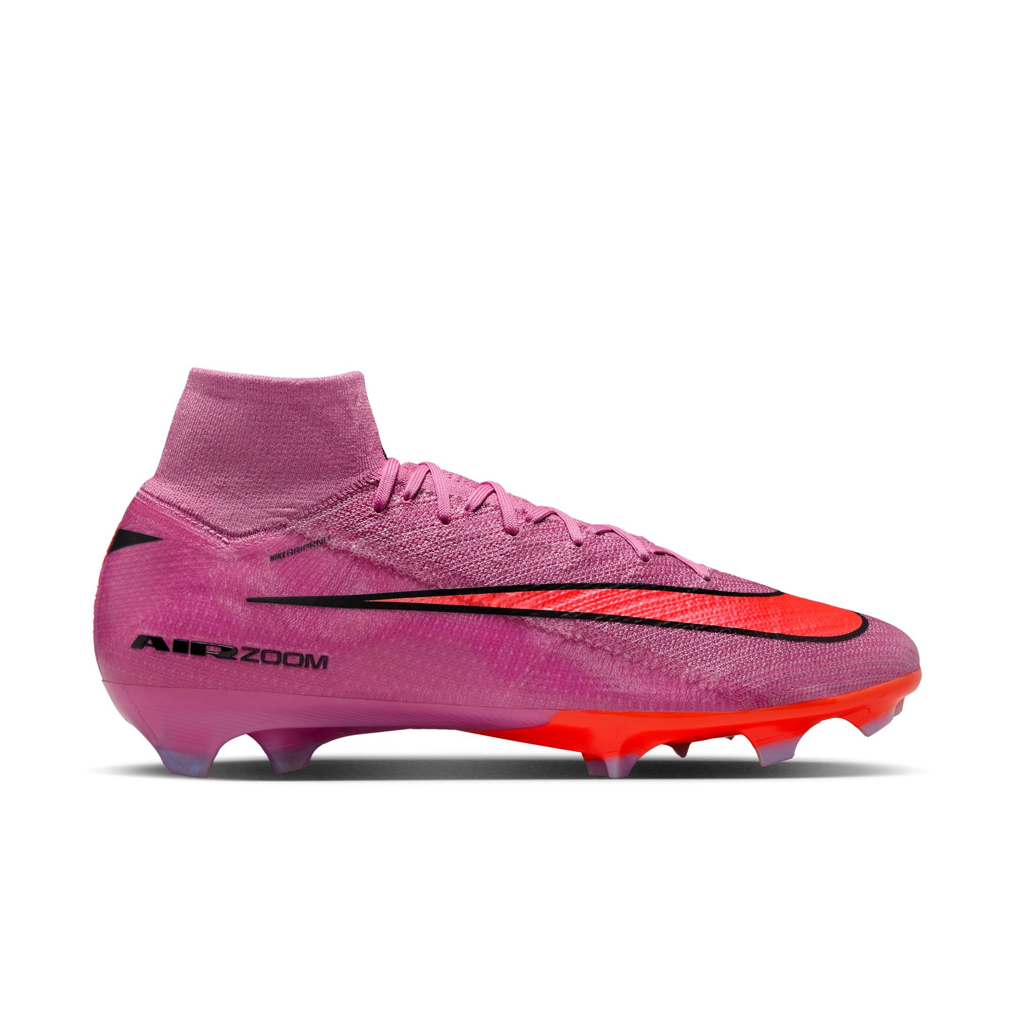 Nike-Mercurial-Superfly-10-Elite-FG-High-Top-Soccer-Cleats---Men-s-Magic-Flamingo---Black---Total-Crimson