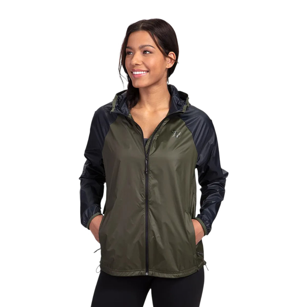 Vortex Optics Storm Silencer Rain Breaker Jacket - Women's - Forest Night 2X