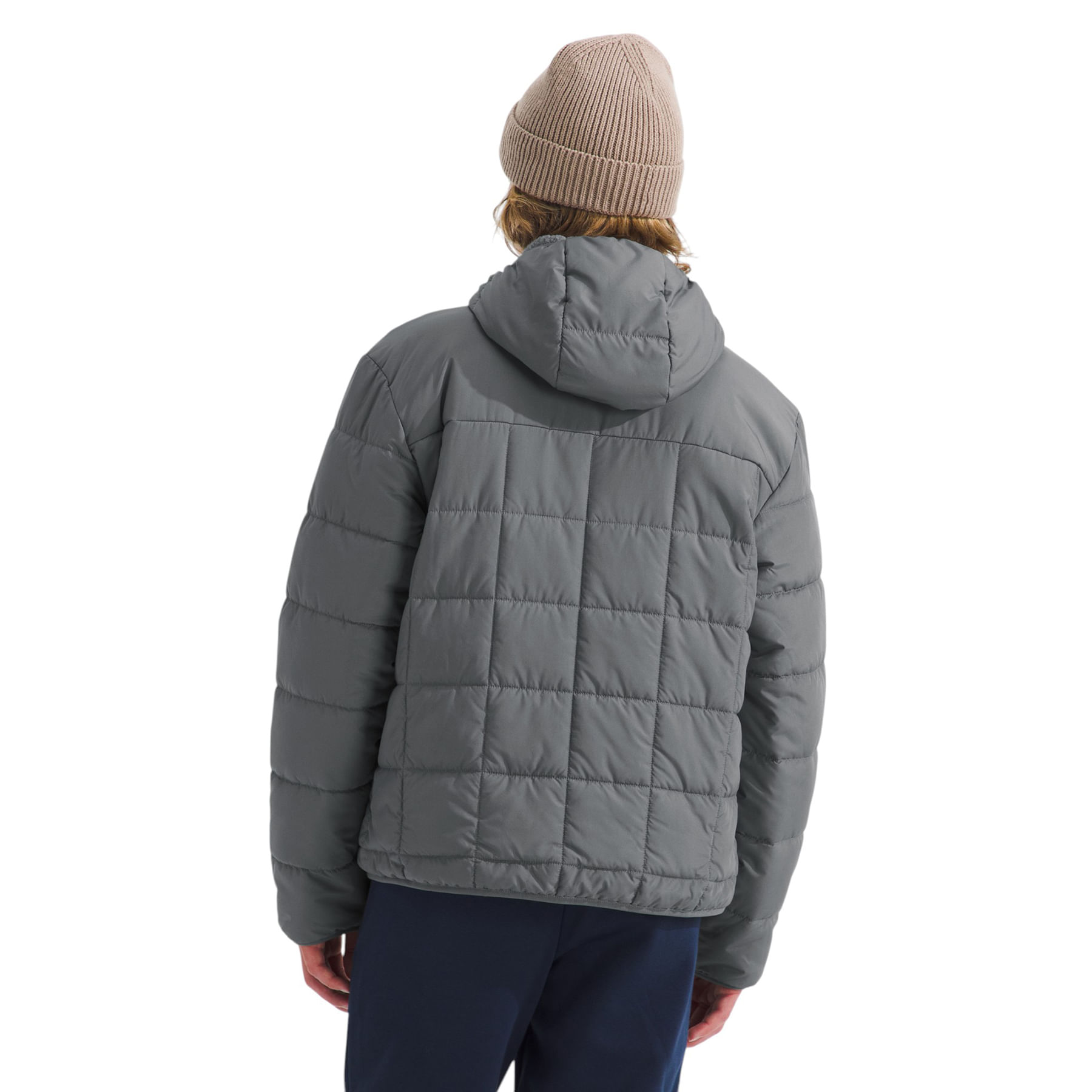 The-North-Face-Reversible-Shasta-Full-Zip-Hooded-Jacket---Boys--Smoked-Pearl