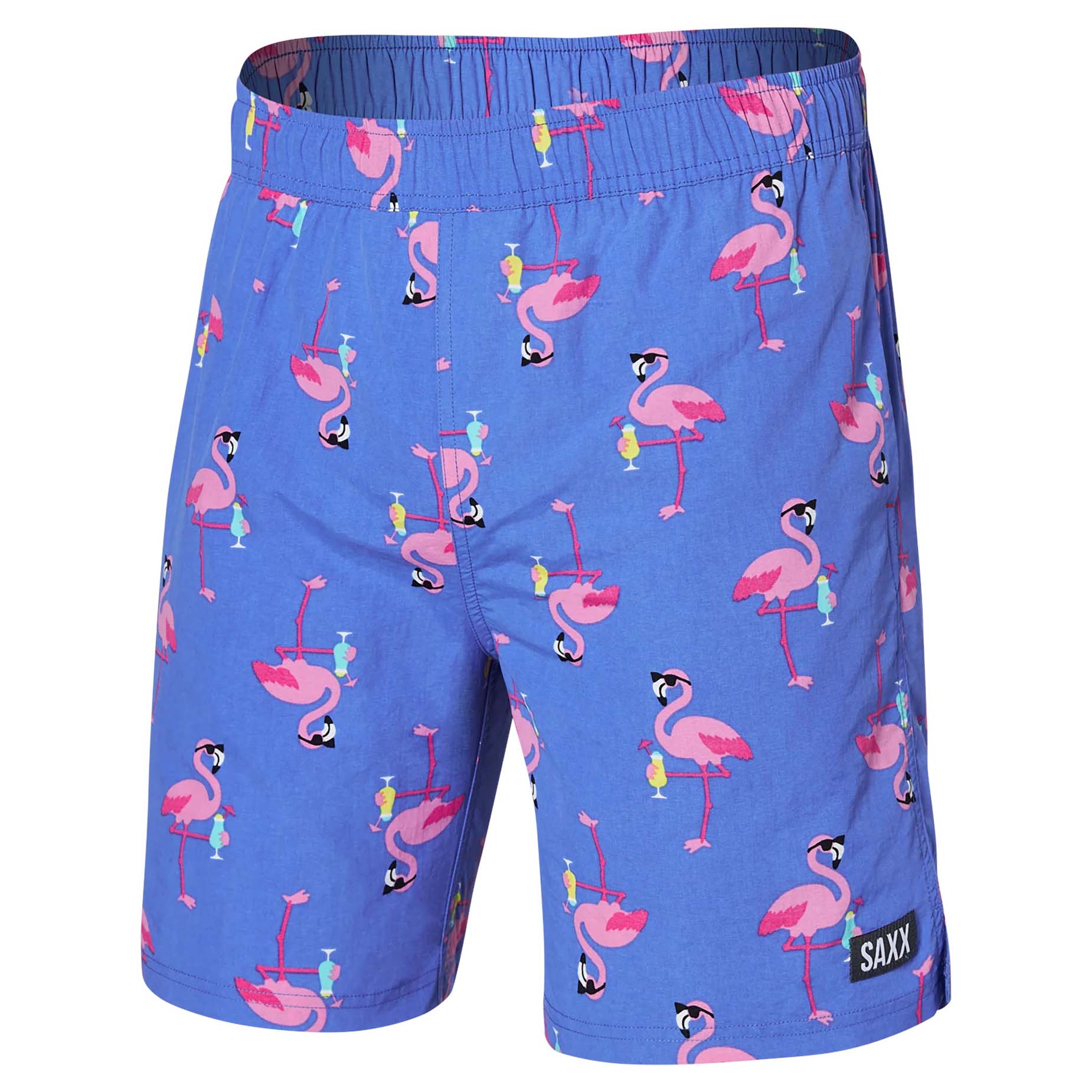 SAXX-Go-Coastal-2N1-Volley-Short---Men-s-Flocktail-Hour---Sport-Blue