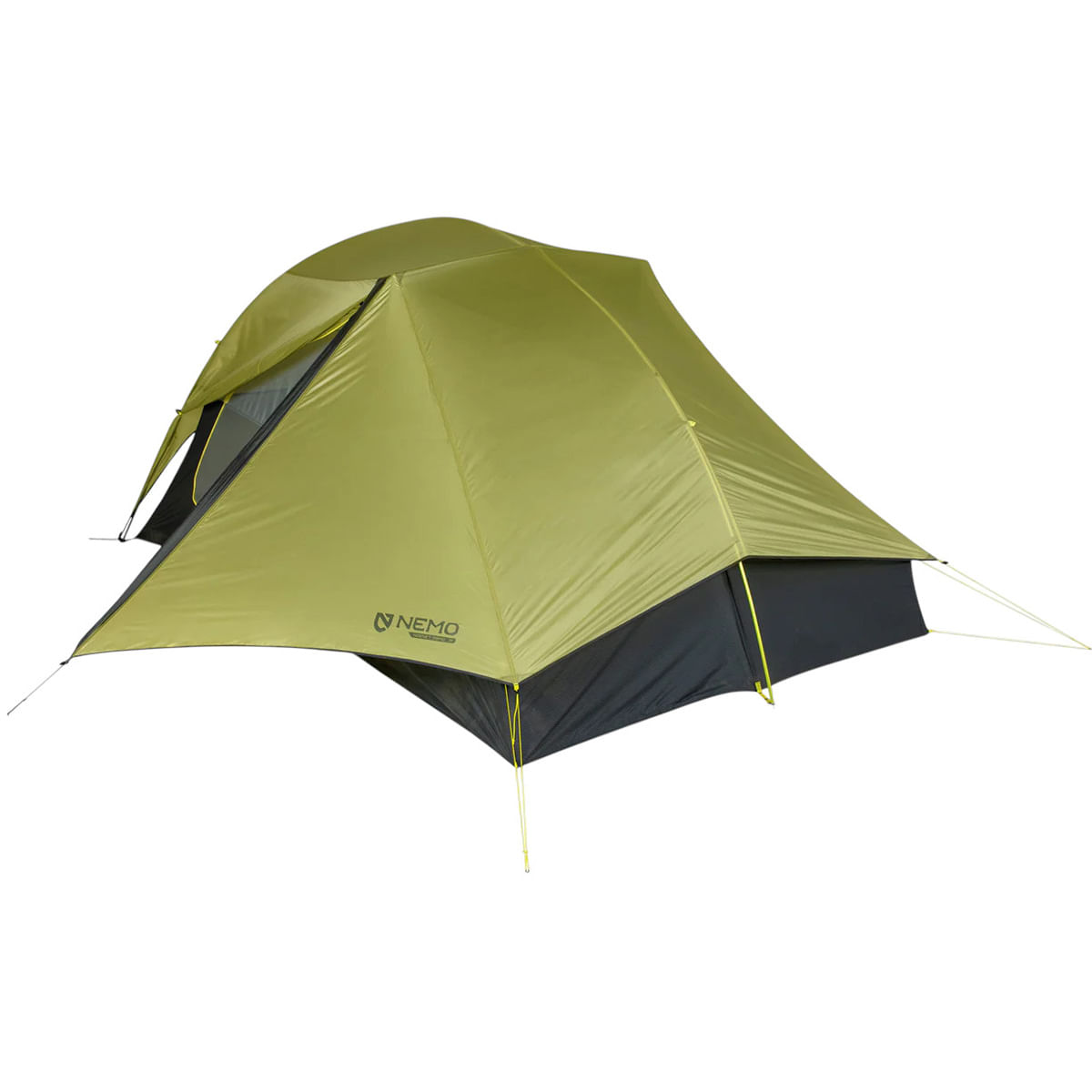 NEMO-Hornet-Osmo-Ultralight-Backpacking-Tent-Birch-Bud---Goodnight-Gray