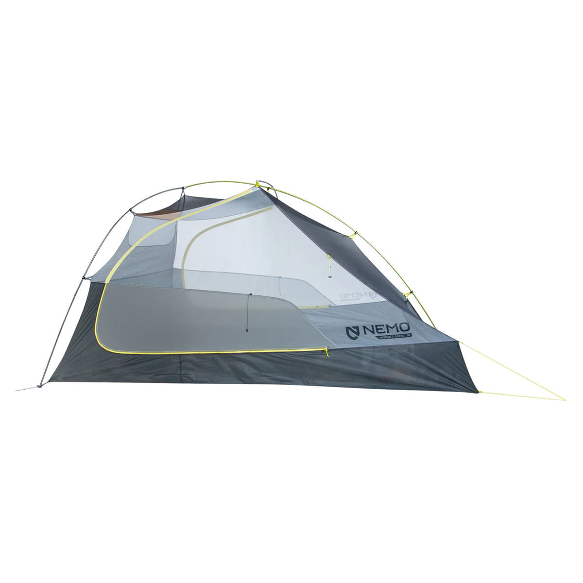 NEMO-Hornet-Osmo-Ultralight-Backpacking-Tent-Birch-Bud---Goodnight-Gray