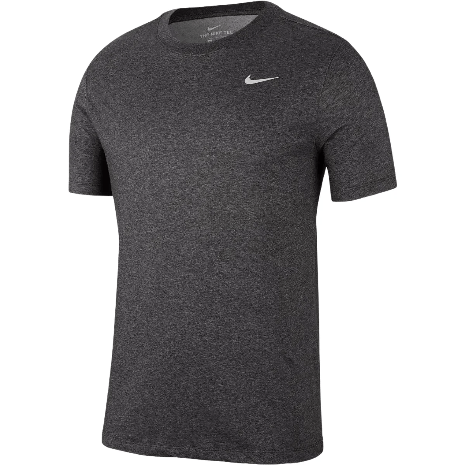 Nike-Dri-FIT-Fitness-T-Shirt---Men-s-Black-Heather---Matte-Silver