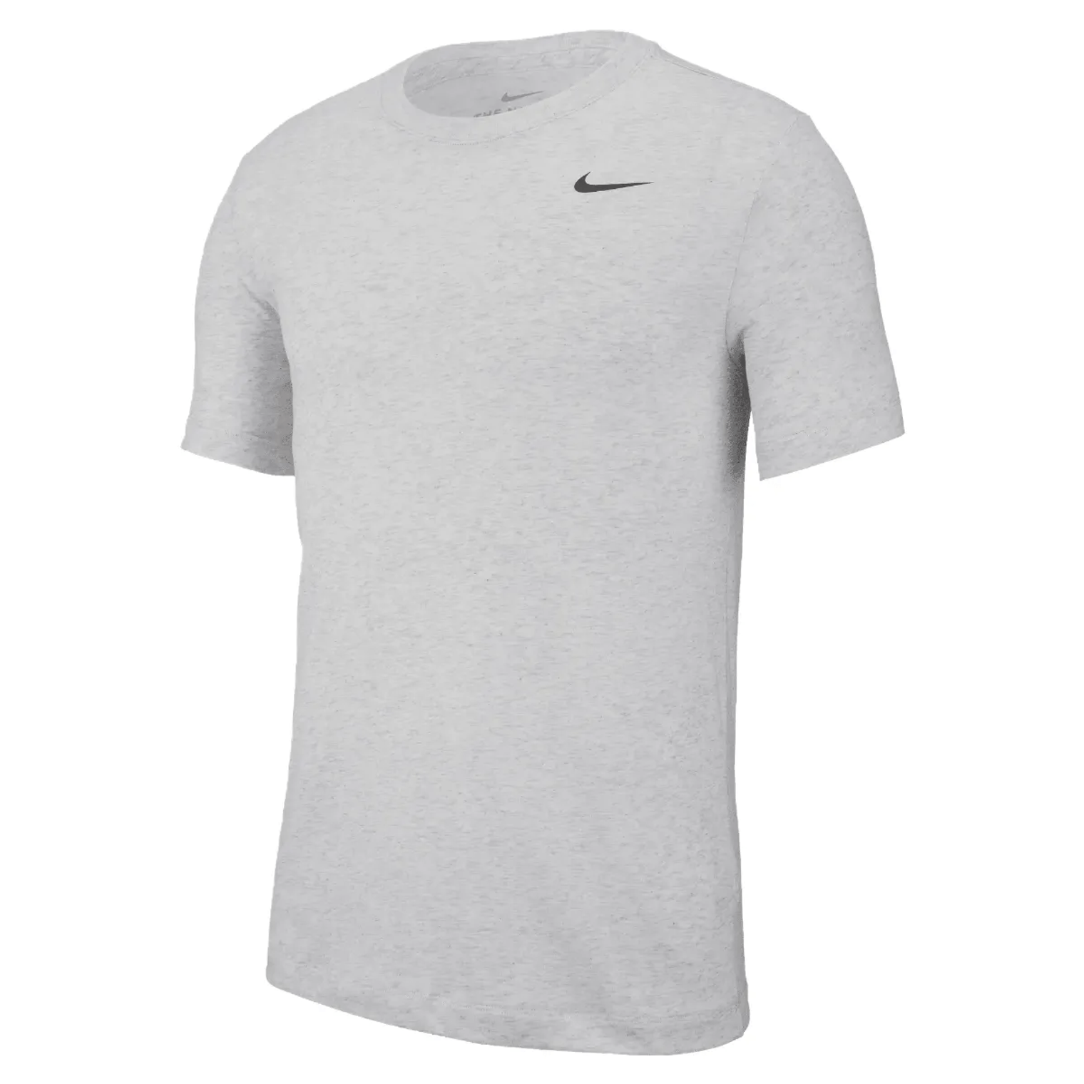 Nike Dri-FIT Fitness T-Shirt - Men's - Birch Heather / Black XL