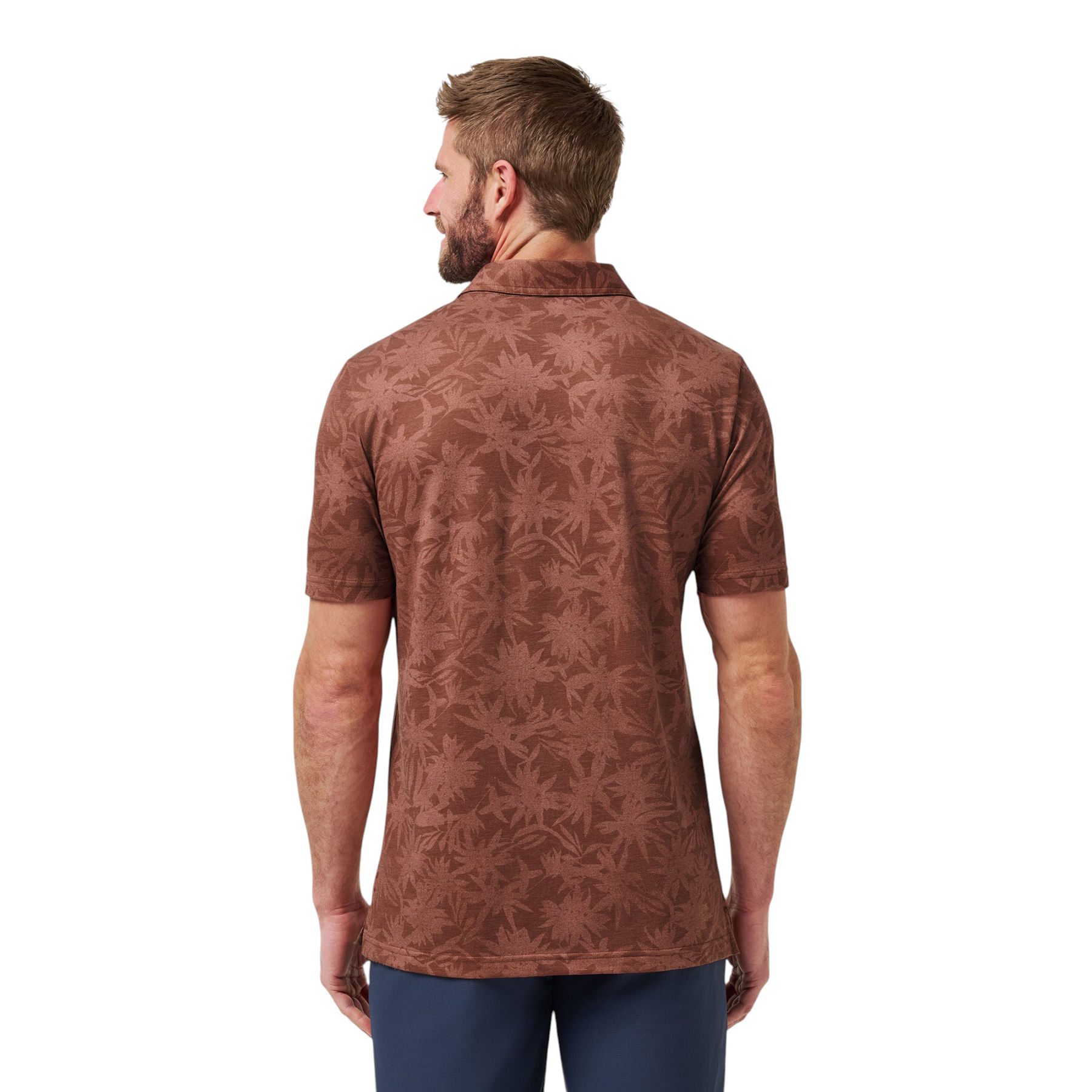 TravisMathew-Featherweight-Ticket-Polo---Men-s-Maple