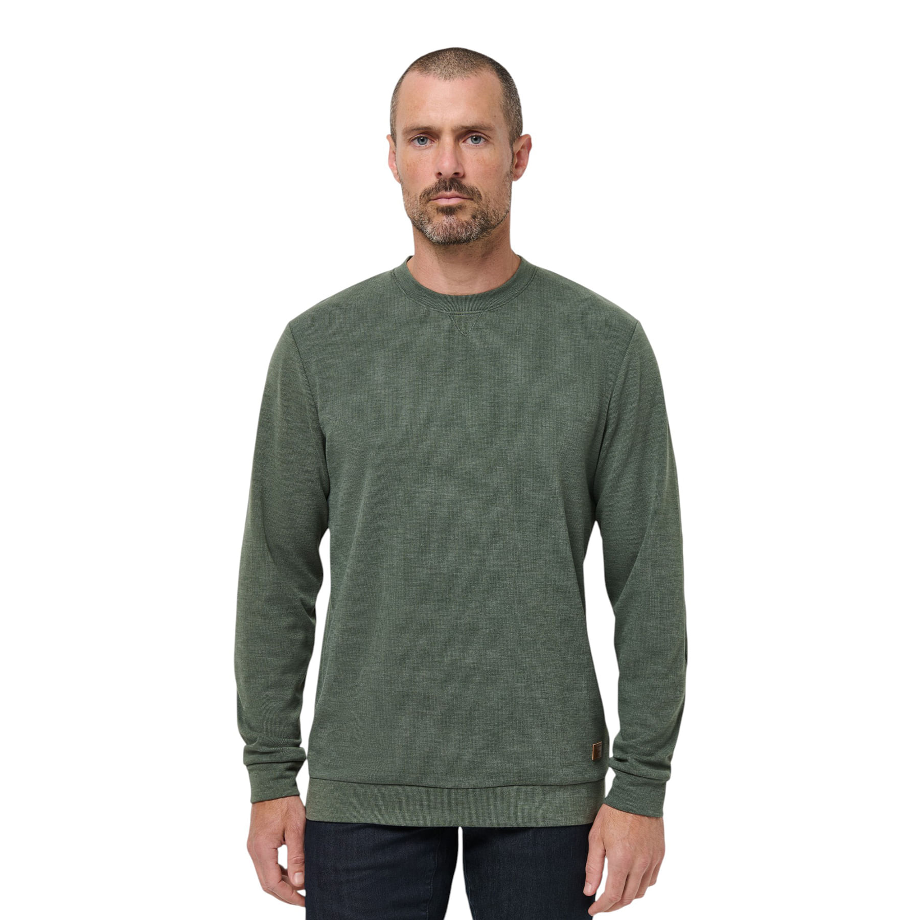 TravisMathew-Cloud-Sweater---Men-s-Heather-Dark-Olive