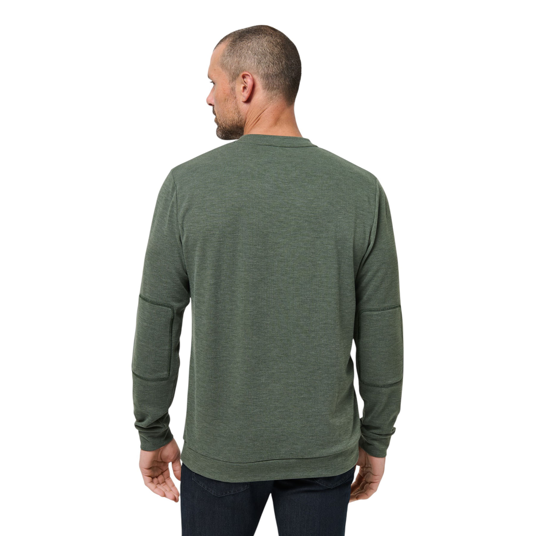 TravisMathew-Cloud-Sweater---Men-s-Heather-Dark-Olive