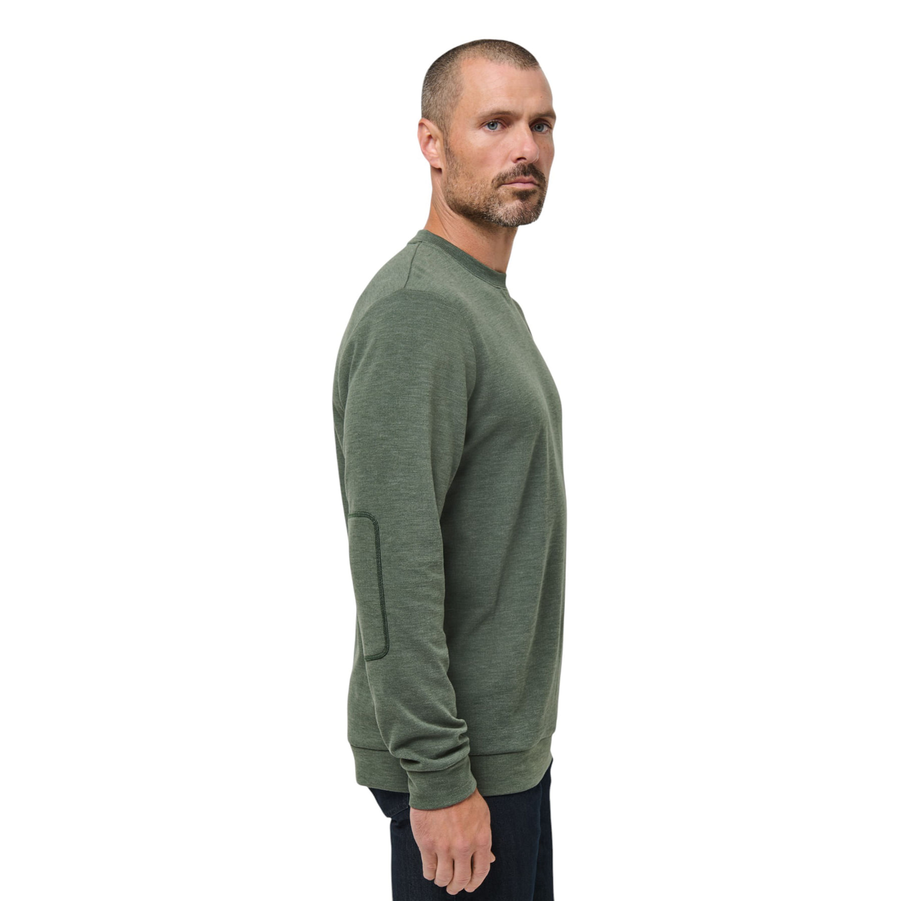 TravisMathew-Cloud-Sweater---Men-s-Heather-Dark-Olive