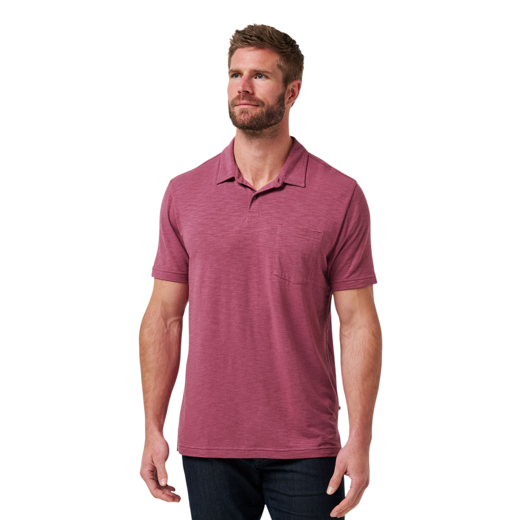 TravisMathew-Cloud-Polo-Shirt---Men-s-Damson