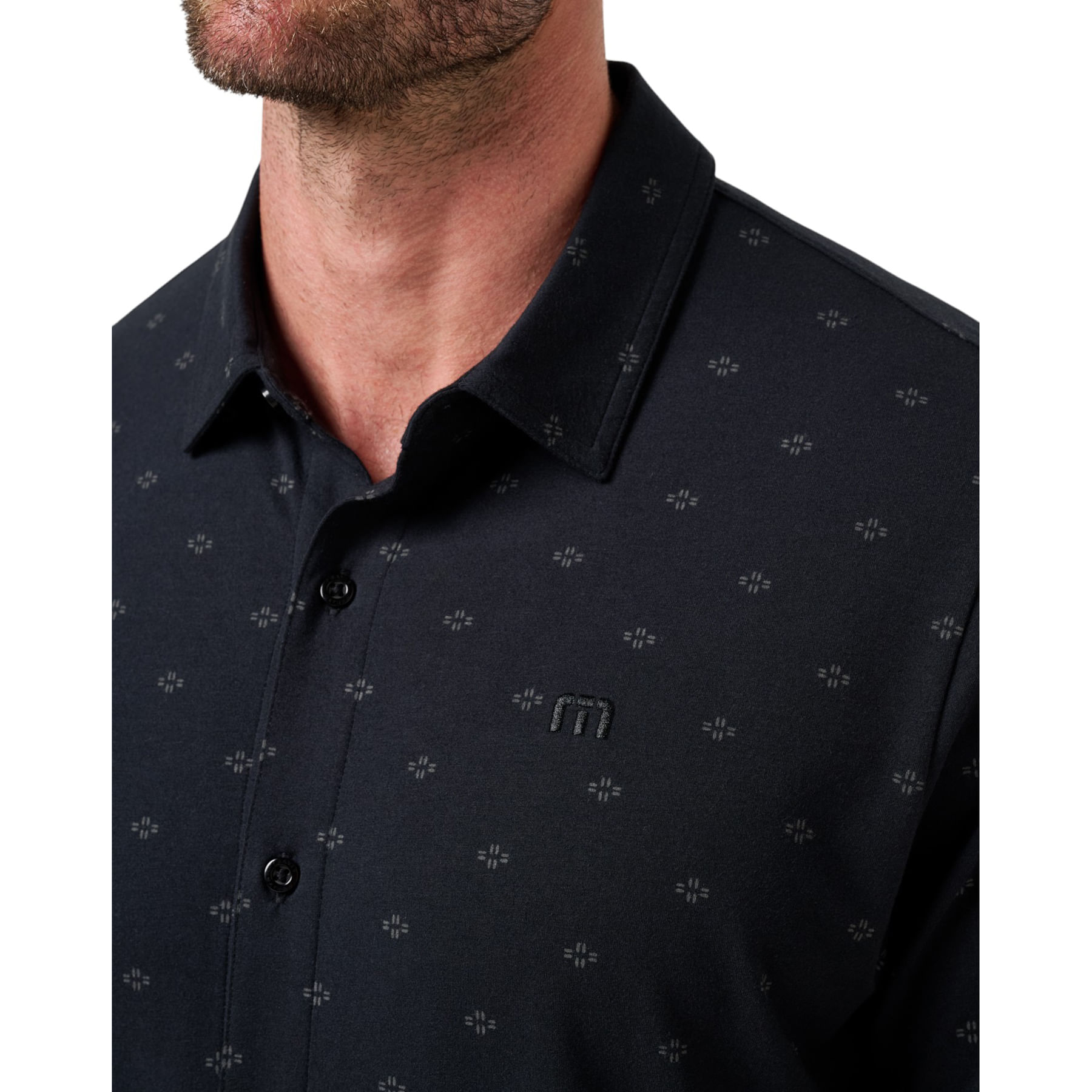 TravisMathew-Shore-Of-It-Button-Up---Men-s-Black