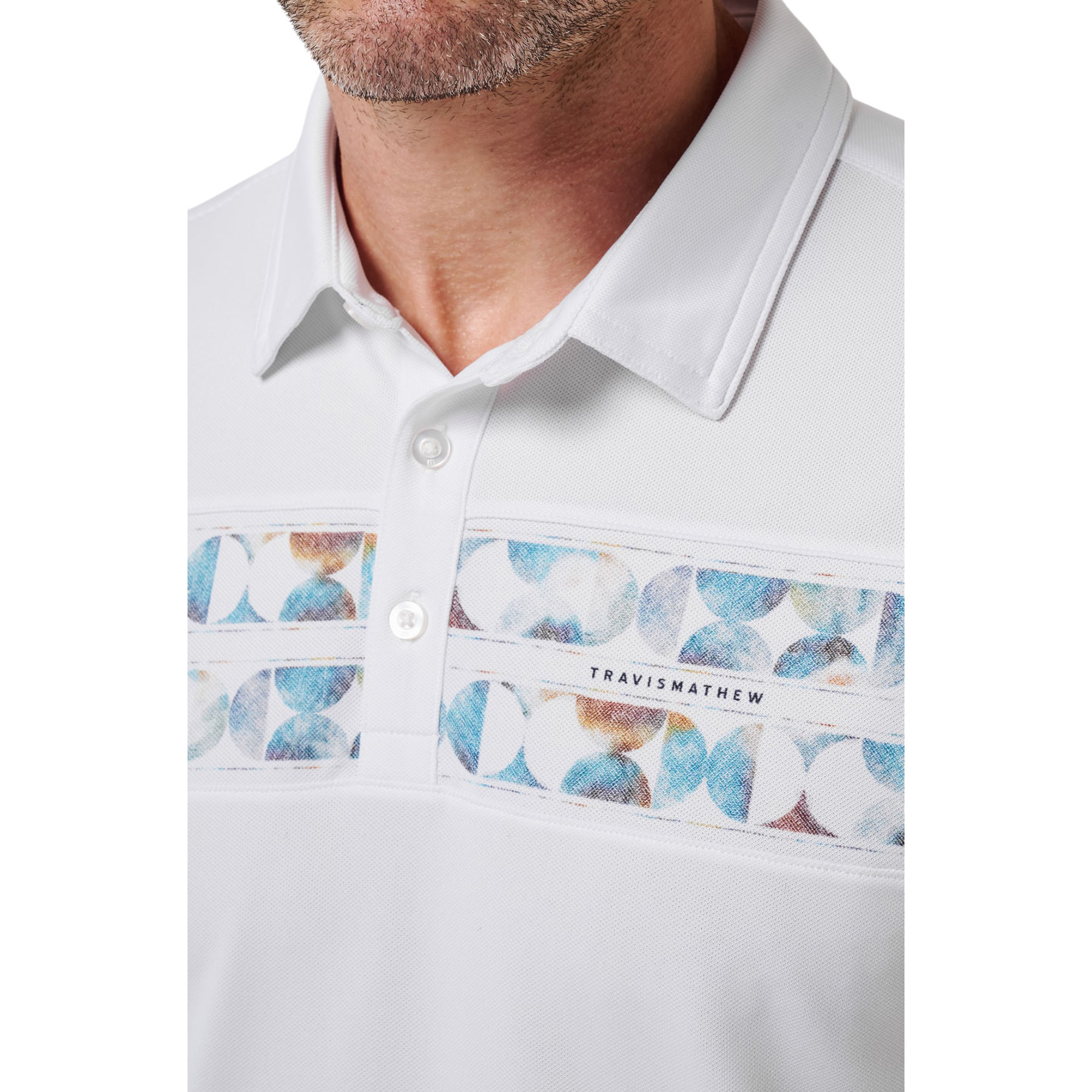 TravisMathew-Good-Good-Chest-Stripe-Polo---Men-s-White