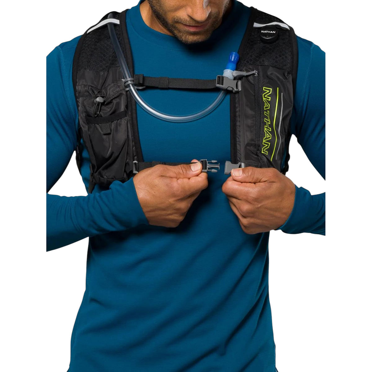 Nathan-Laser-Light-Hydration-Pack---3L-Black---High-Vis-Yellow