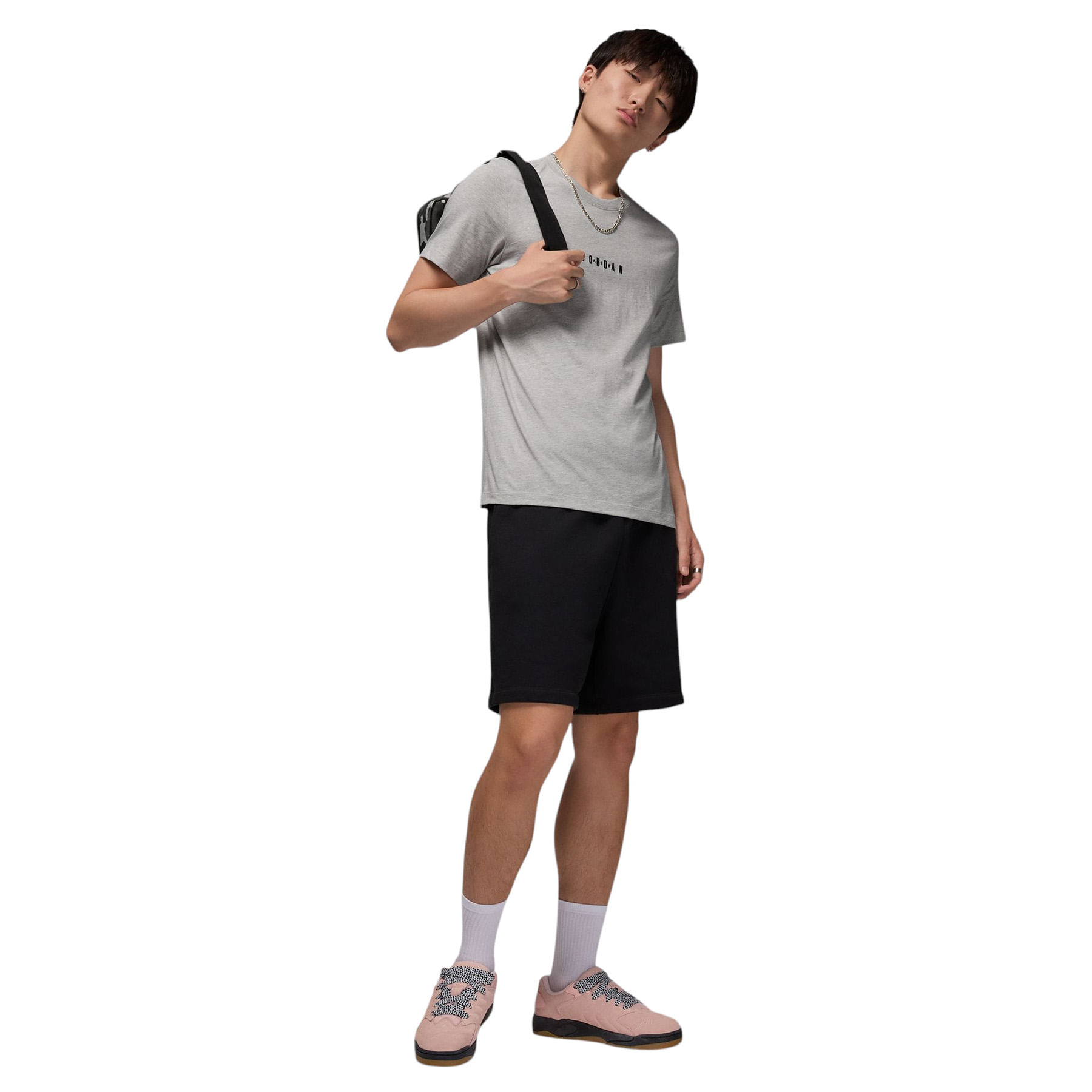Jordan-Air-T-Shirt---Men-s-Grey-Heather---Black
