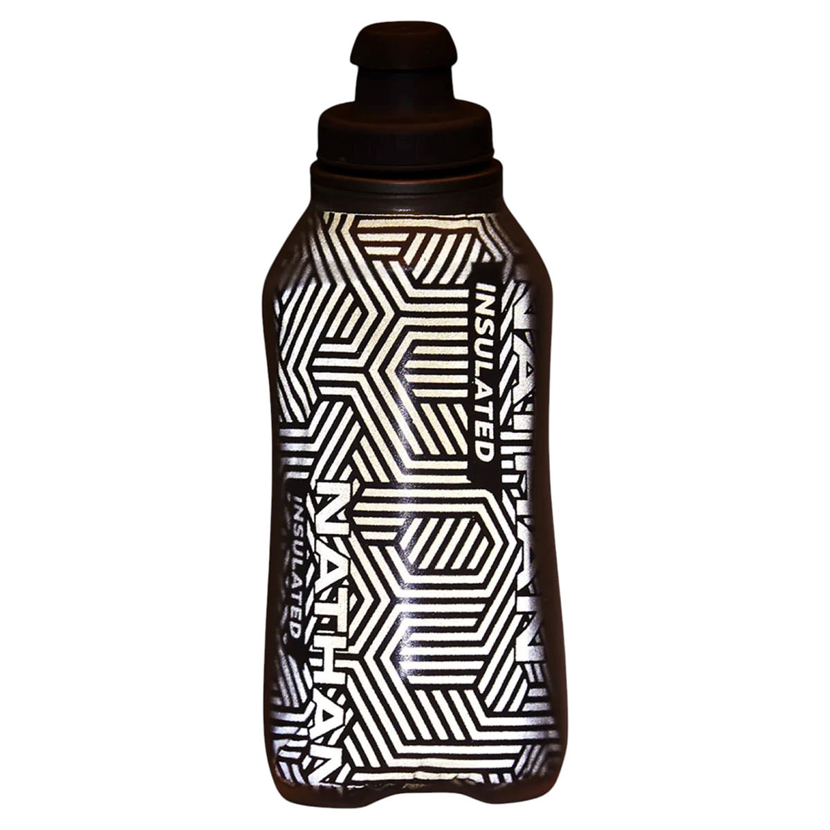 Nathan-SpeedDraw-2-Insulated-Flask---12oz-Deep-Blue---Reflective-Silver