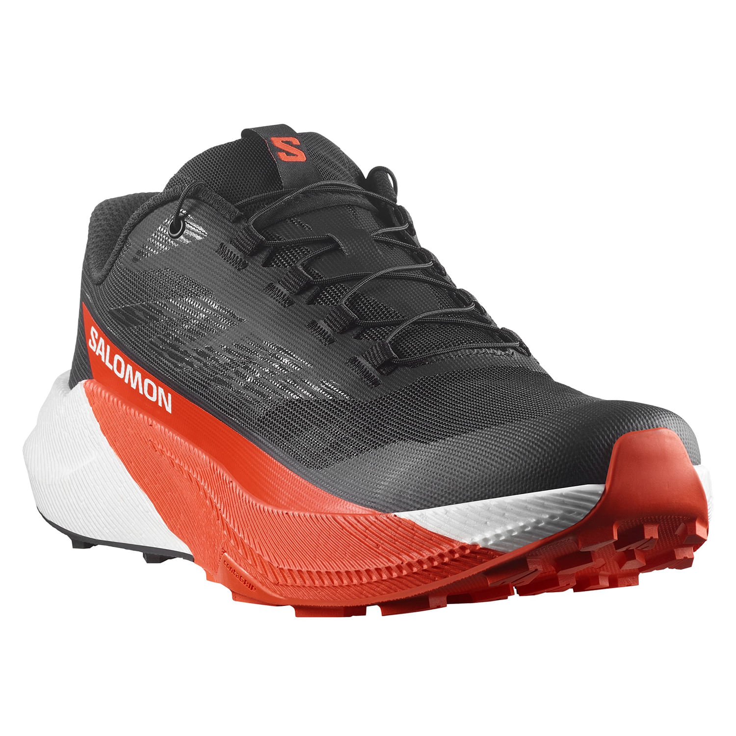 Salomon-Pulsar-Trail-Running-Shoe---Men-s-Black---White---Cherry-Tomato