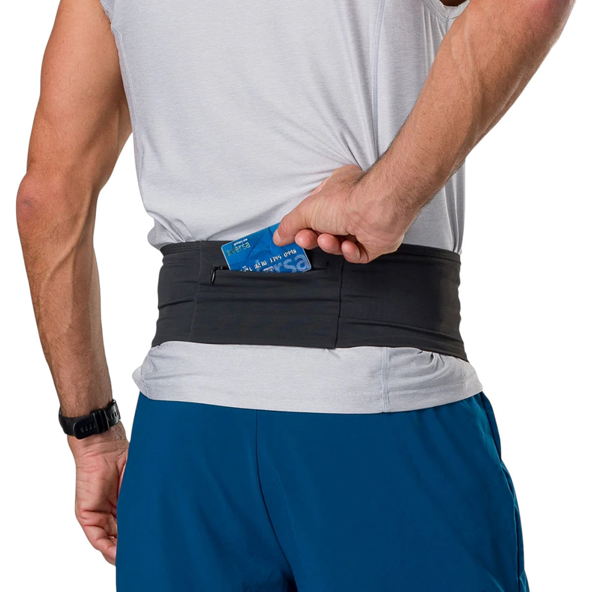 Nathan-Zipster-Max-Running-Belt-Black