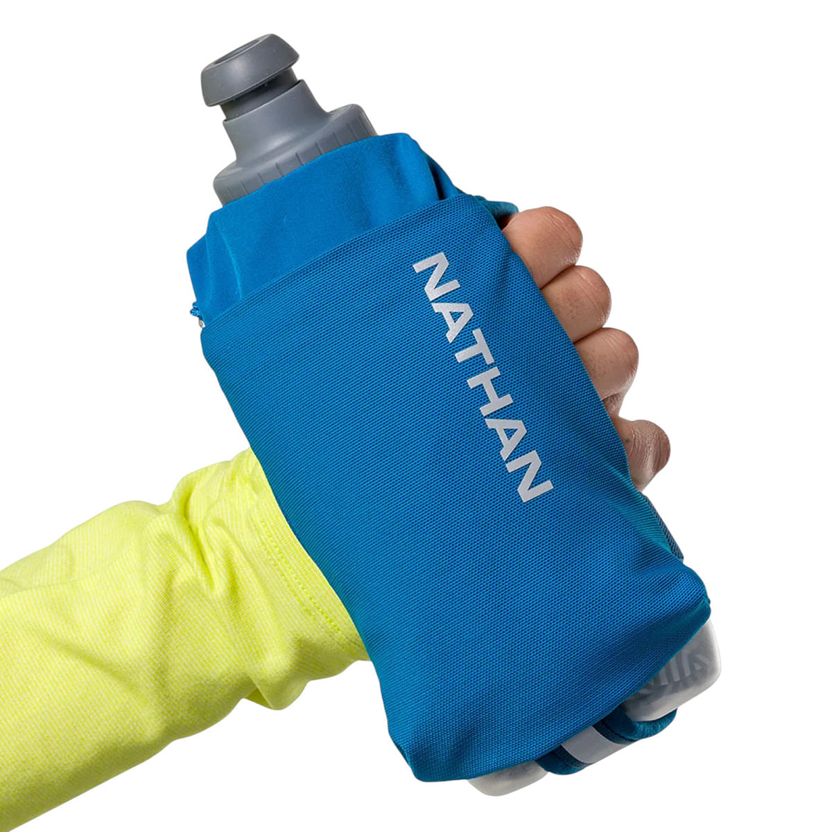 Nathan-SpeedDraw-2-Insulated-Flask---12oz-Deep-Blue---Reflective-Silver