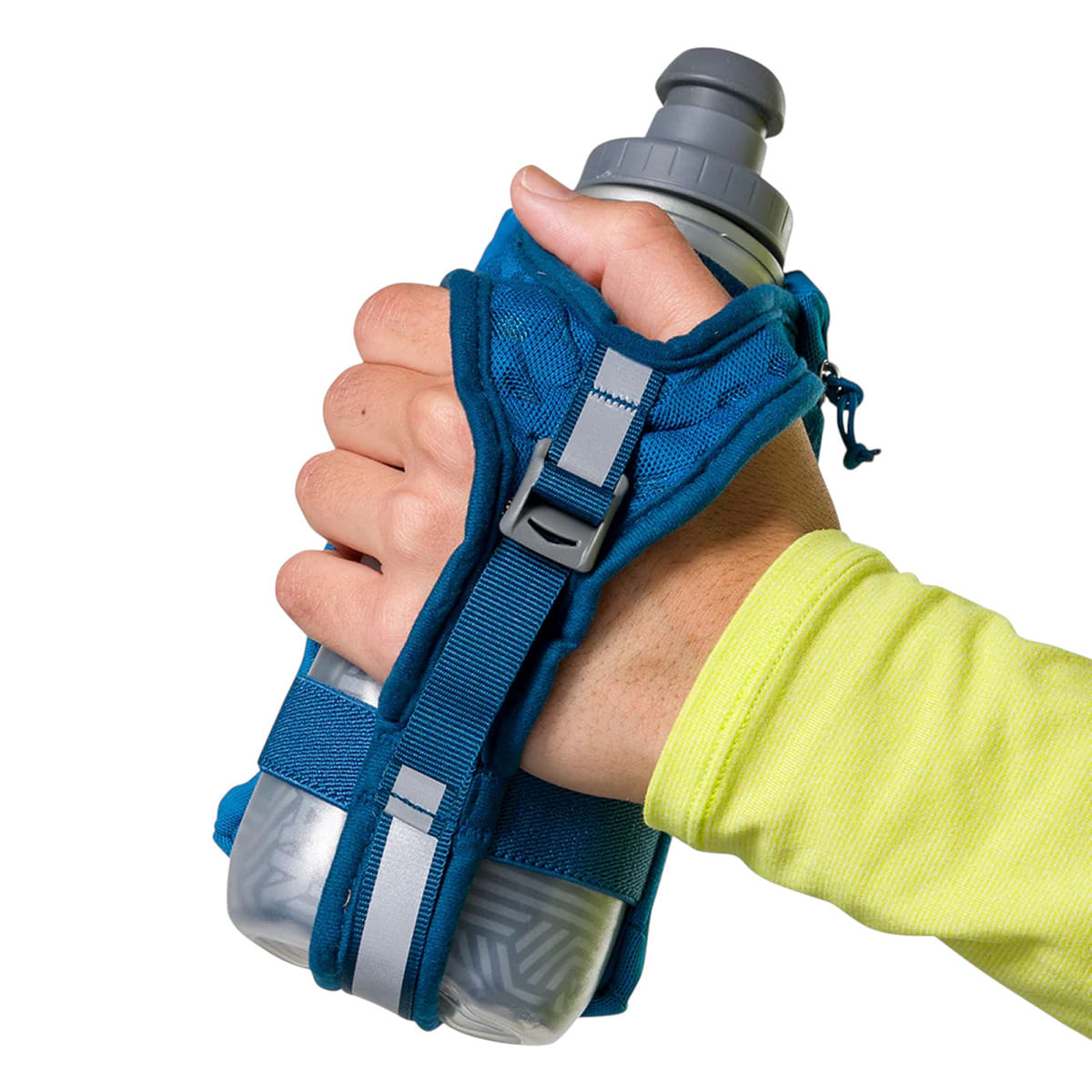 Nathan-SpeedDraw-2-Insulated-Flask---12oz-Deep-Blue---Reflective-Silver