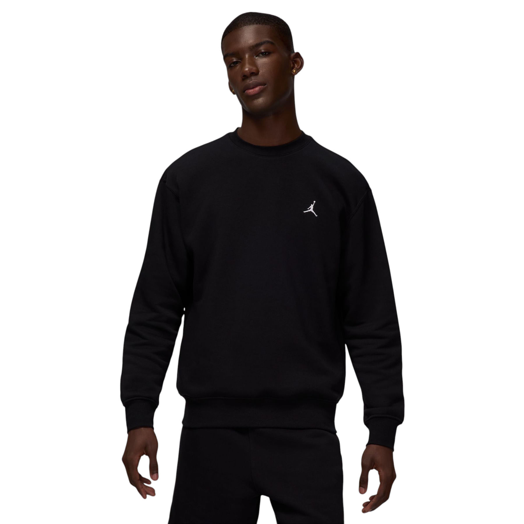 Jordan-Brooklyn-Fleece-Crew-Sweatshirt---Men-s-Black---White