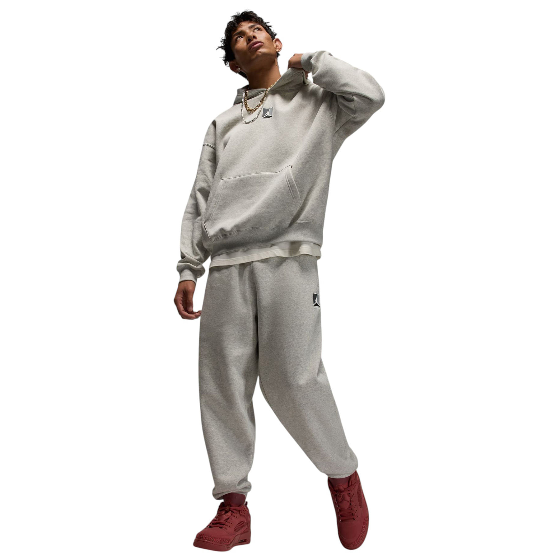 Jordan-Brooklyn-Fleece-Graphic-Pullover-Hoodie---Men-s-Grey-Heather---White