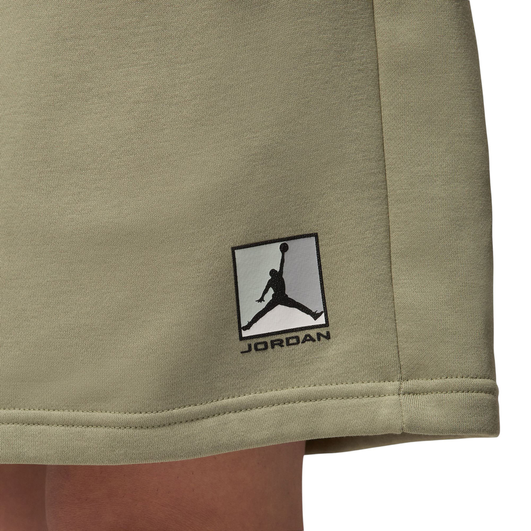Jordan-Brooklyn-Fleece-Graphic-Short---Men-s-Medium-Khaki---Black