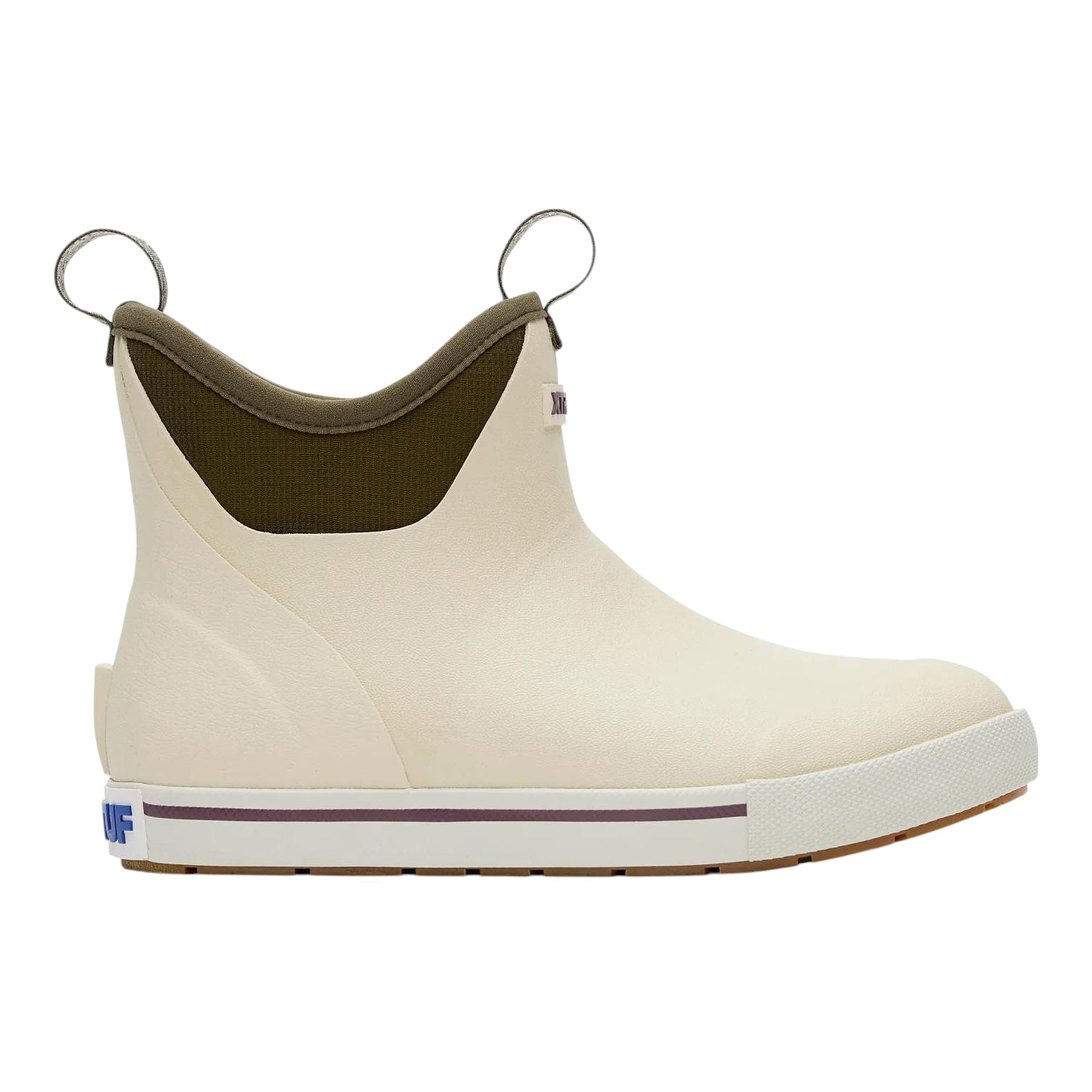 XTRATUF-Camp-Fleece-Lined-6-in-Ankle-Deck-Boot---Women-s-Bone-White---Dark-Olive