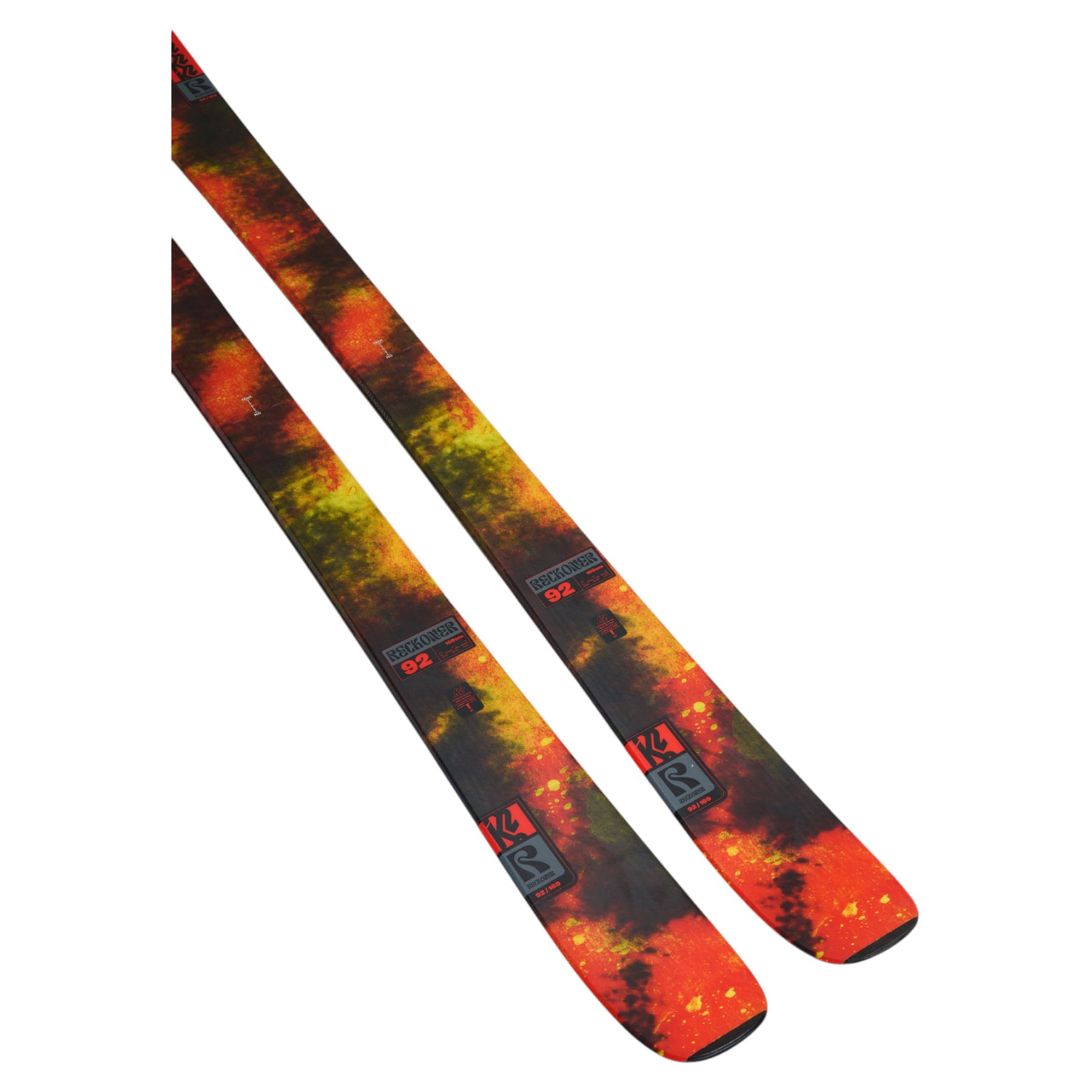 a*8様 K2 スキー板 ブラック/グリーン/オレンジ K2 Reckoner 92 Skis 2026 - Women's - Als.com