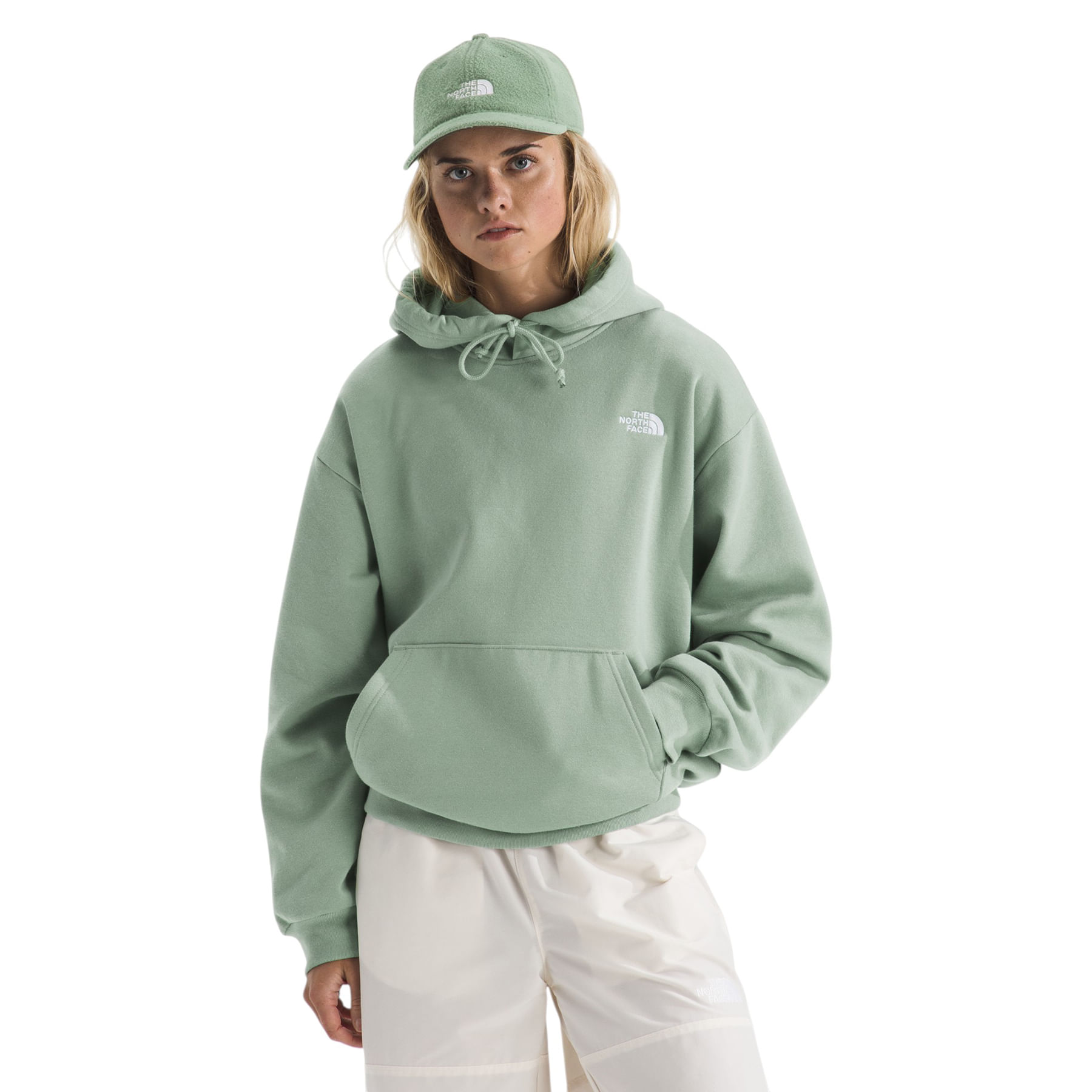 The-North-Face-Evolution-Simple-Dome-Oversized-Hoodie---Women-s-Slate-Moss