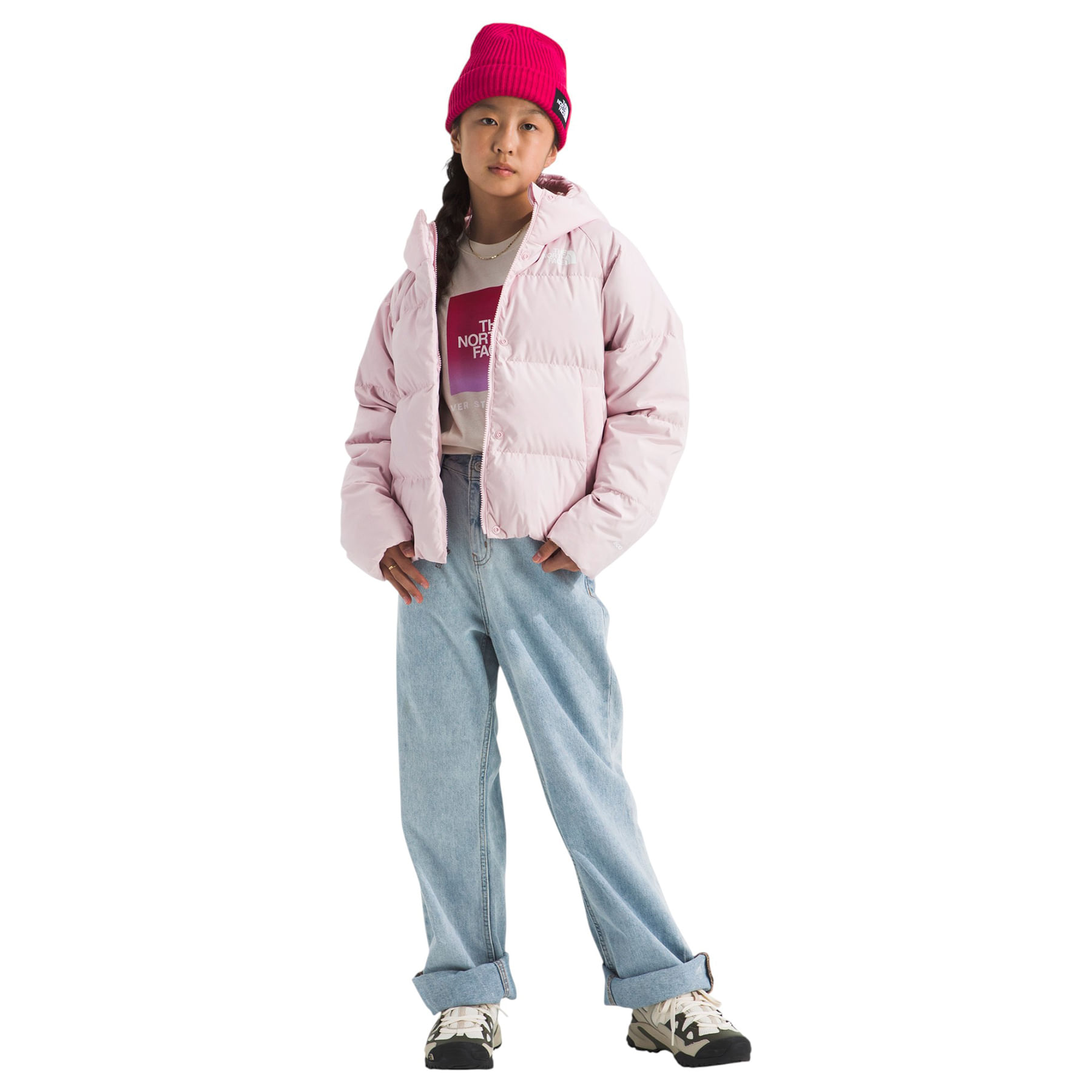 【THE NORTH FACE】GIRL'S DOWN PARKER JAKET Girls' North Down Hooded Jacket | The North Face