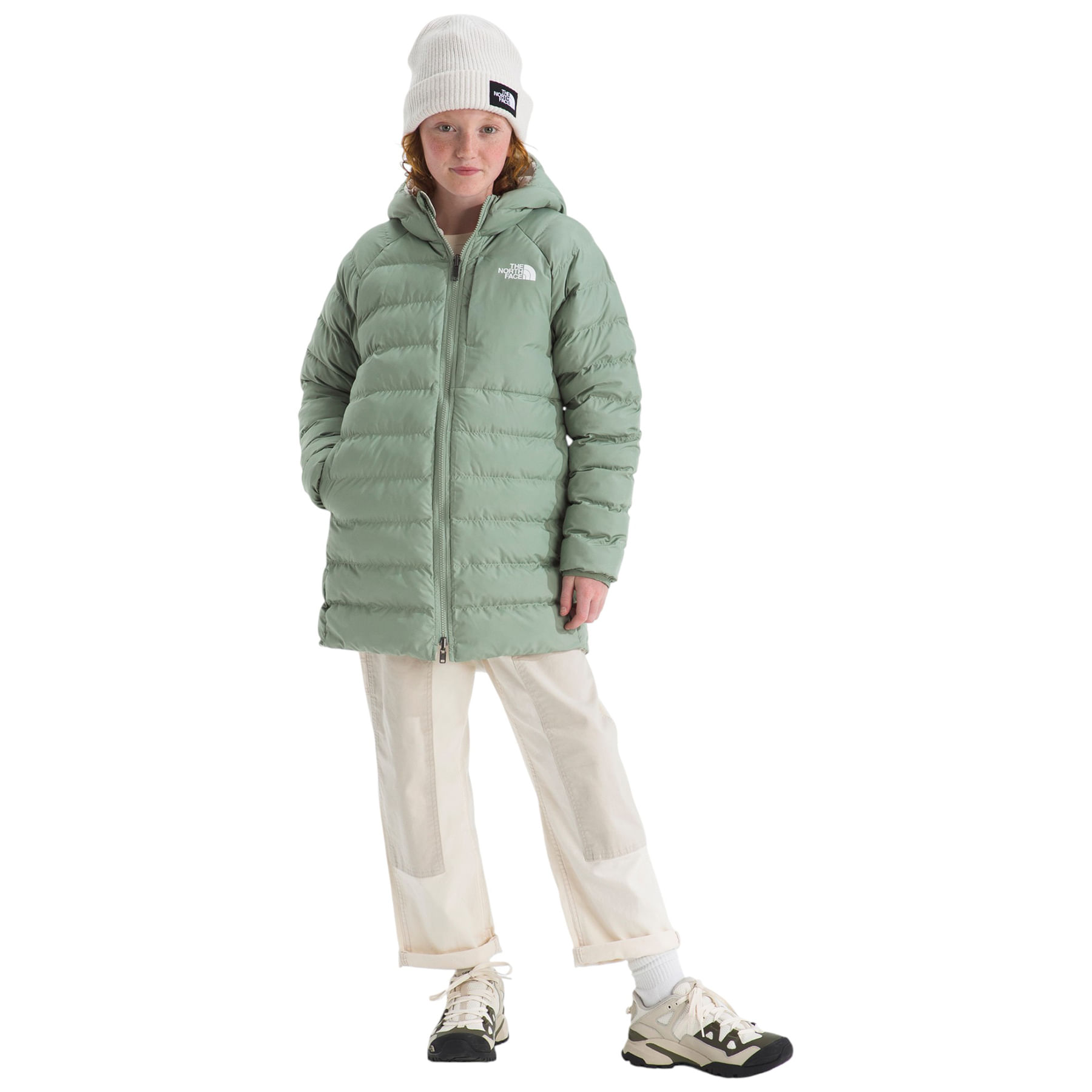 The-North-Face-Reversible-Perrito-Parka---Girls--Slate-Moss