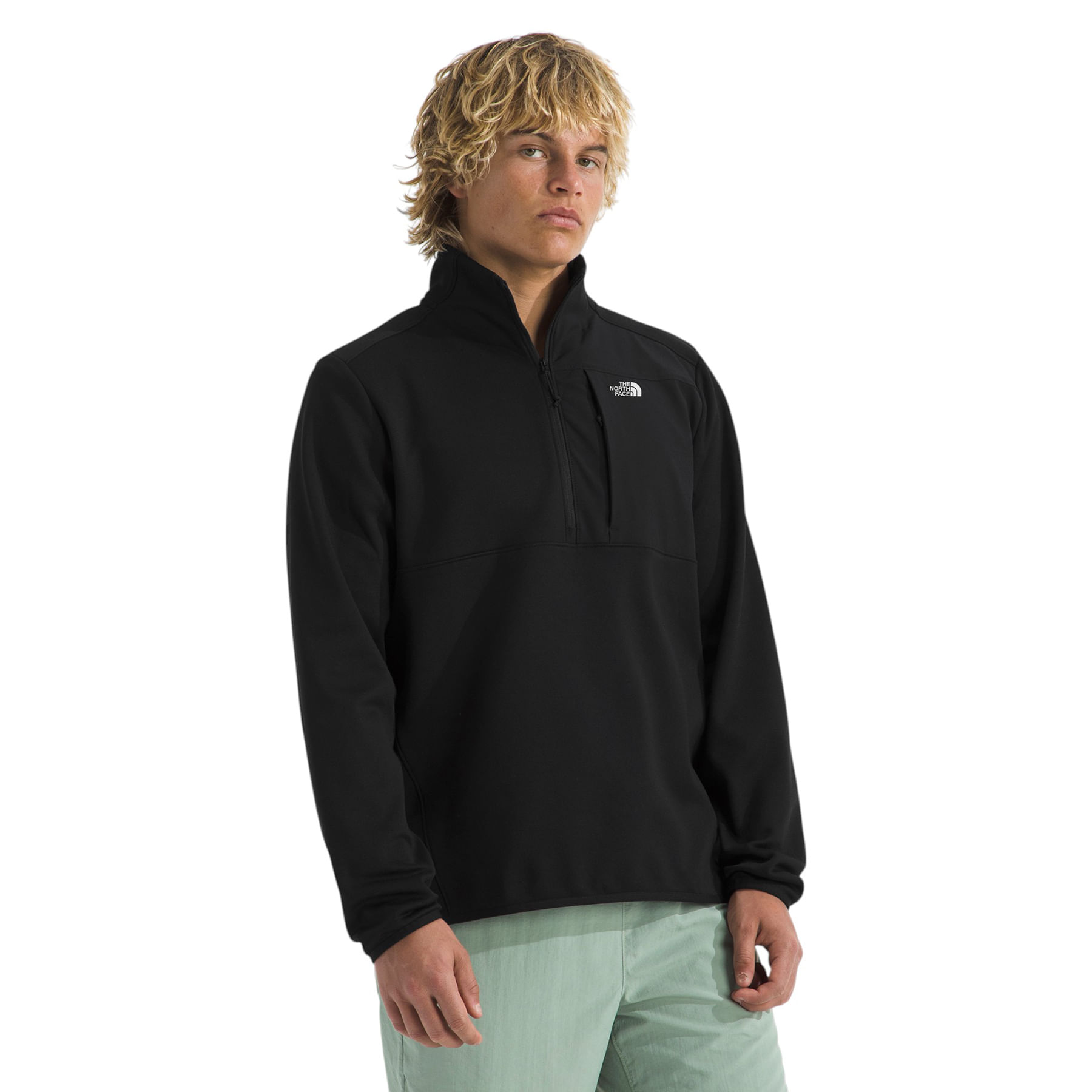 The-North-Face-Performance-Fleece-Quarter-Zip---Men-s-TNF-Black