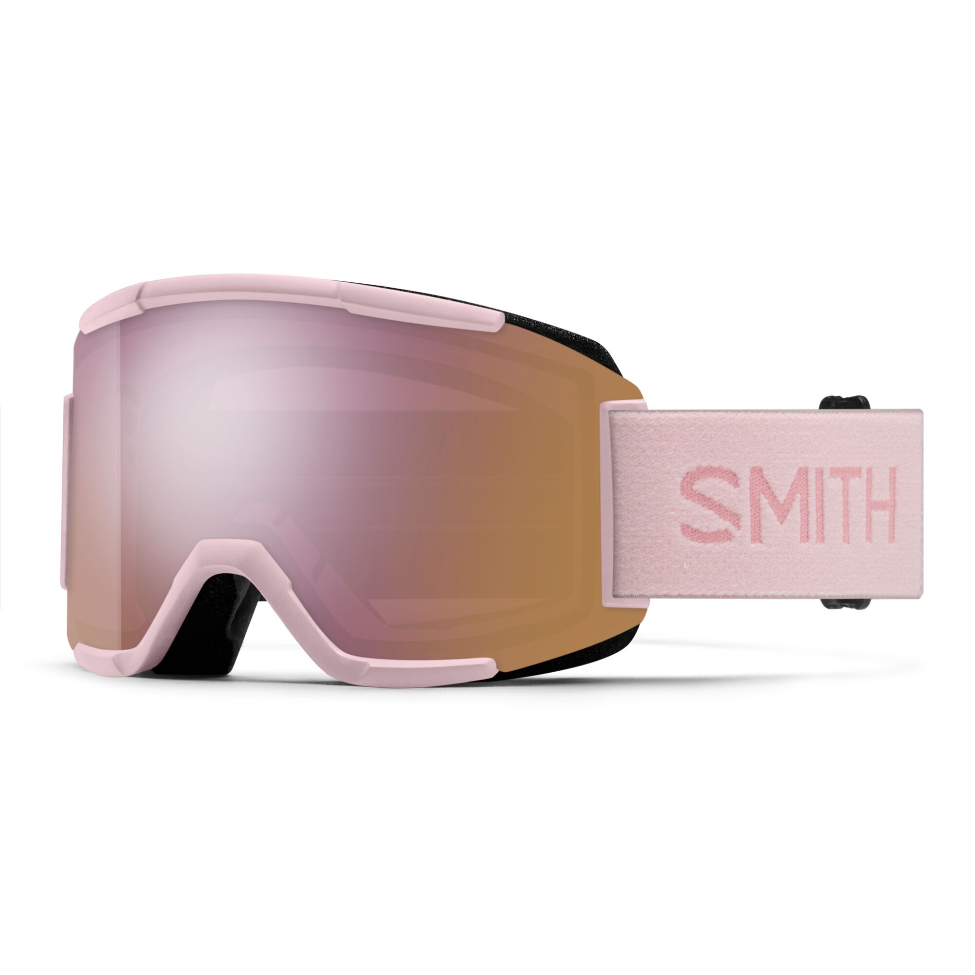 Smith-Squad-Snow-Goggle-Carnation---ChromaPop-Everyday-Rose-Gold-Mirror---Clear
