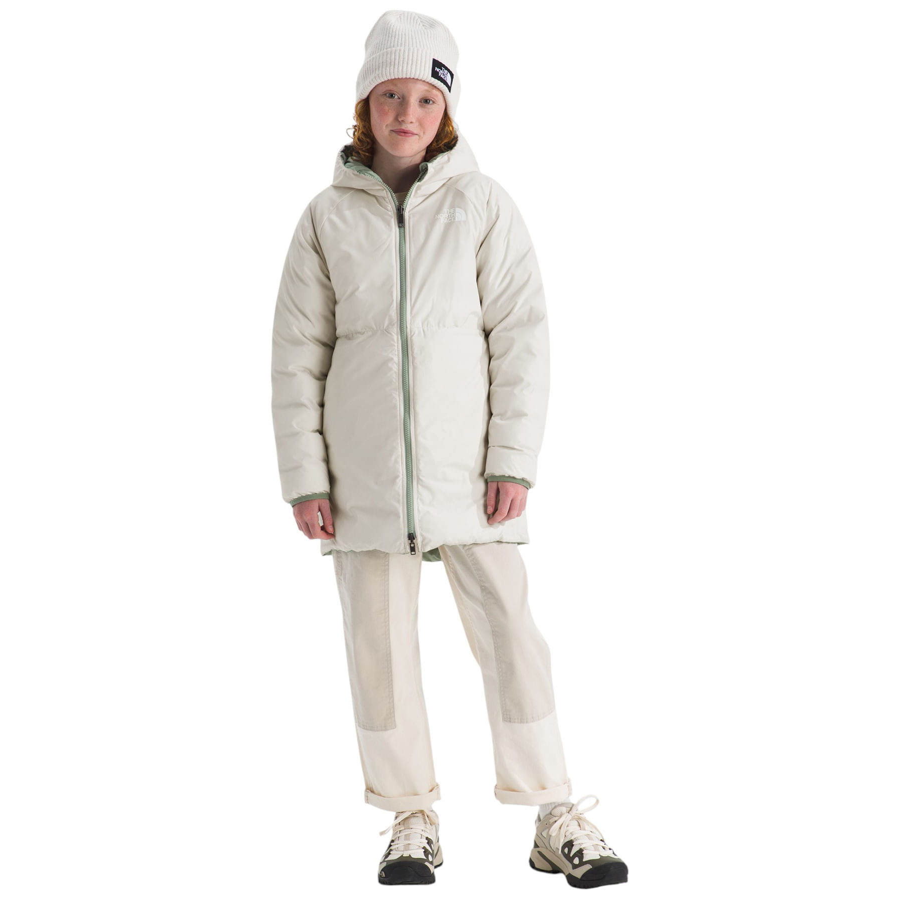 The-North-Face-Reversible-Perrito-Parka---Girls--Slate-Moss