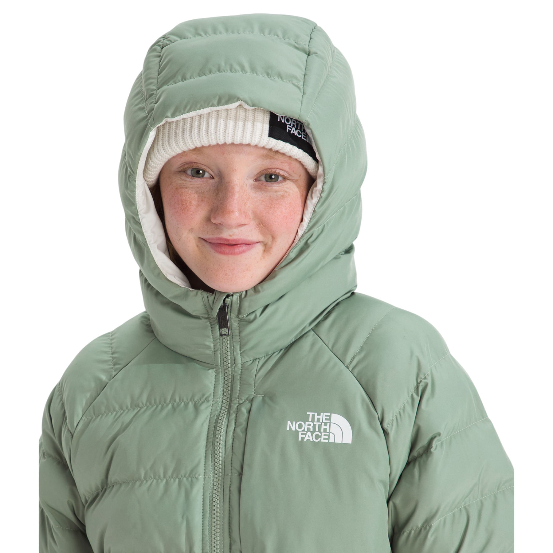 The-North-Face-Reversible-Perrito-Parka---Girls--Slate-Moss