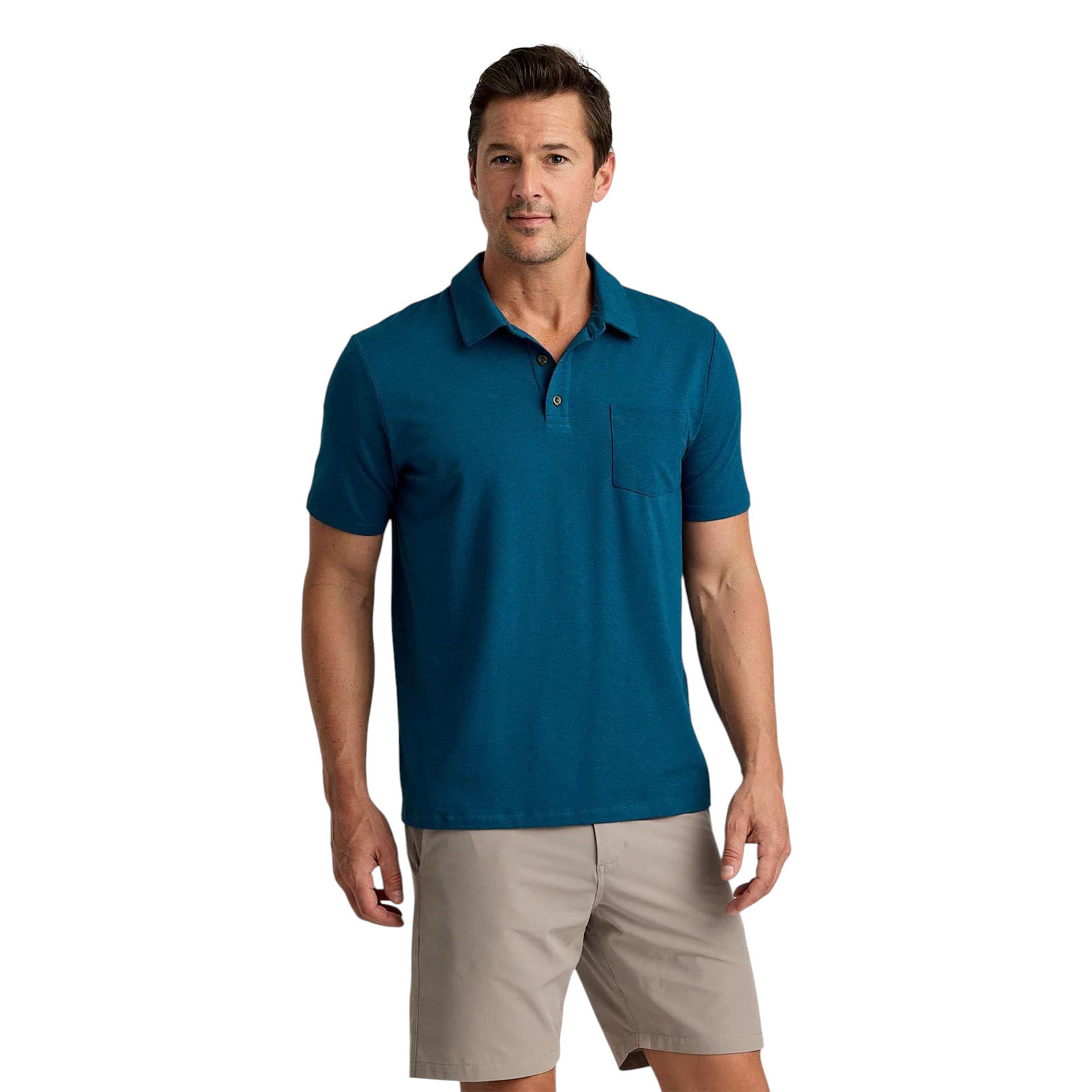 Free Fly Bamboo Current Polo Shirt - Men's - Legion Blue 3XL