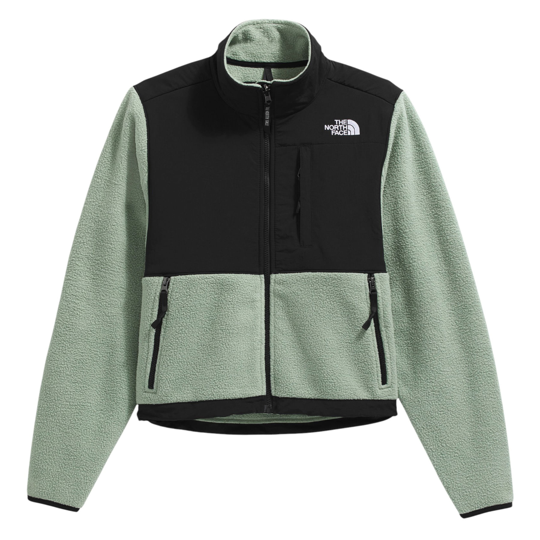 The-North-Face-Retro-Denali-Jacket---Women-s-Slate-Moss---TNF-Black