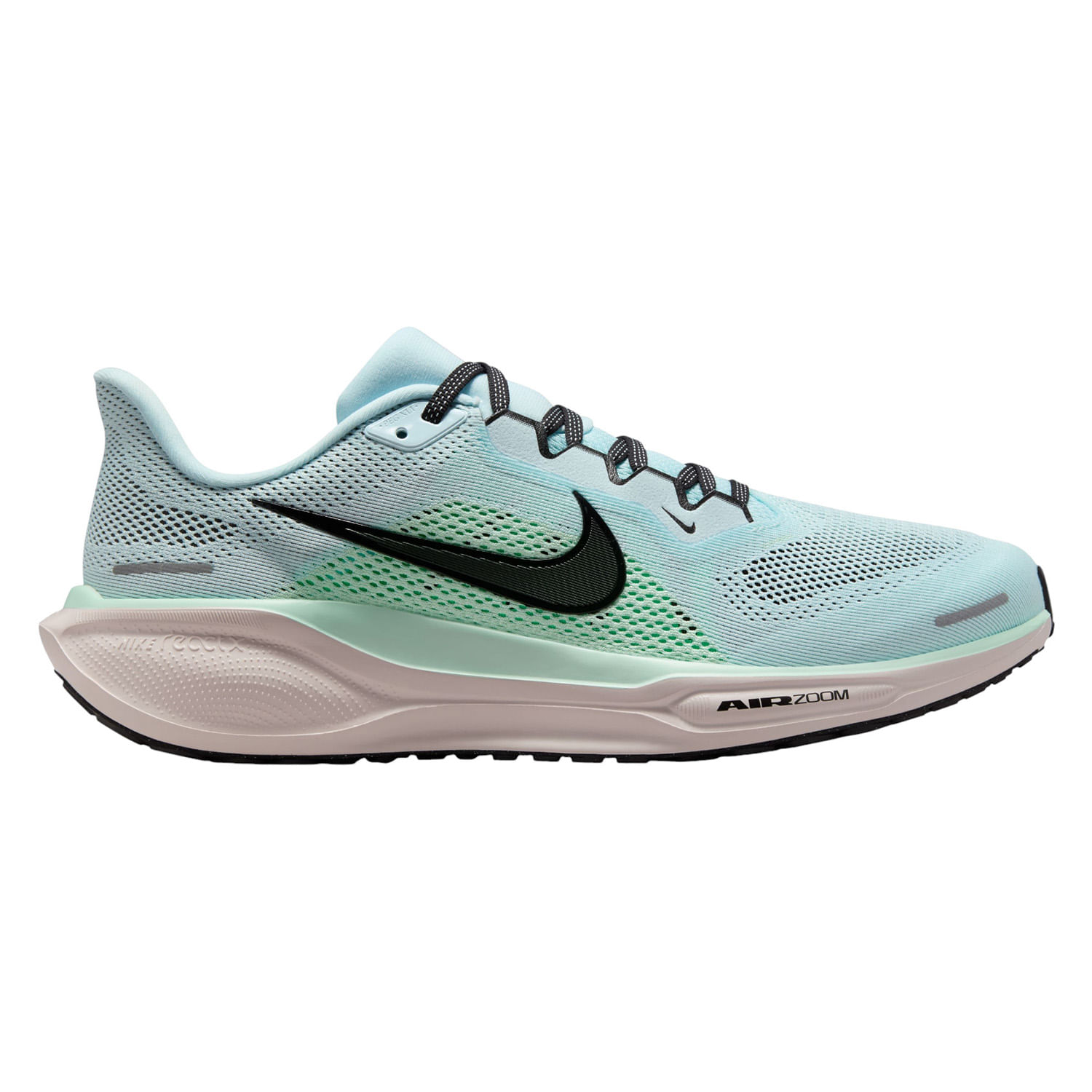Nike-Pegasus-41-Road-Running-Shoe---Men-s-Glacier-Ice---Black---Mint-Foam---Hyper-Pink