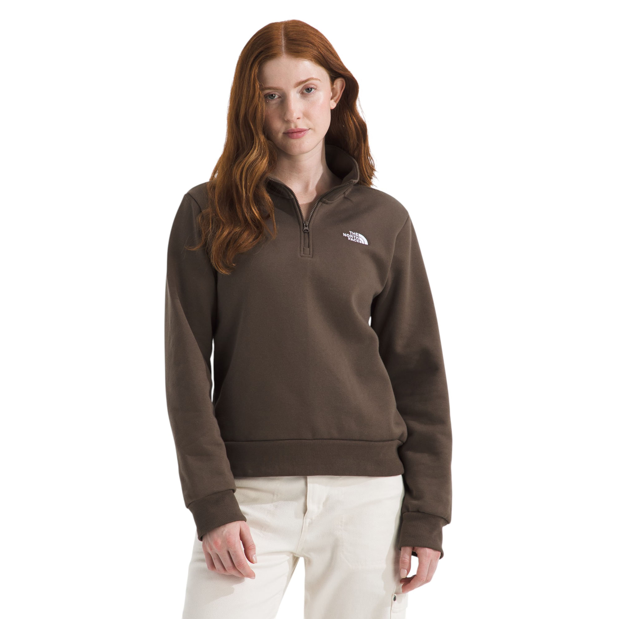 The-North-Face-Evolution-Simple-Dome-Zip---Women-s-Smokey-Brown