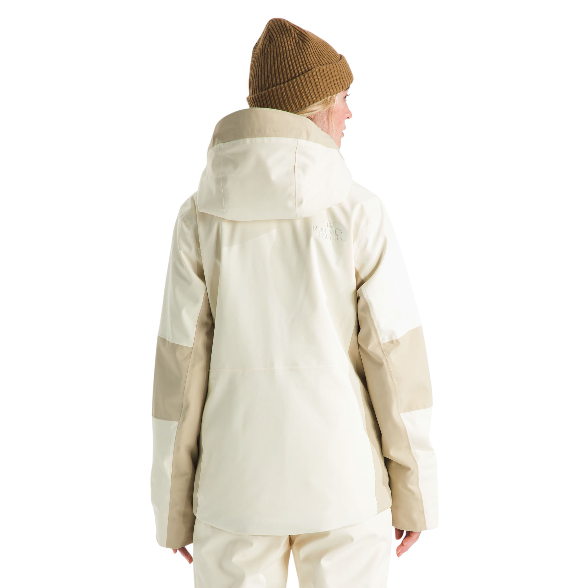 The-North-Face-Lenado-Jacket---Women-s-White-Dune---Gravel