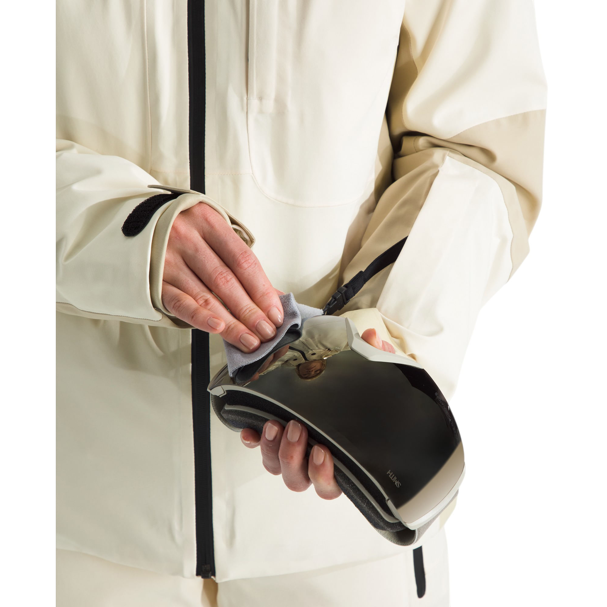 The-North-Face-Lenado-Jacket---Women-s-White-Dune---Gravel