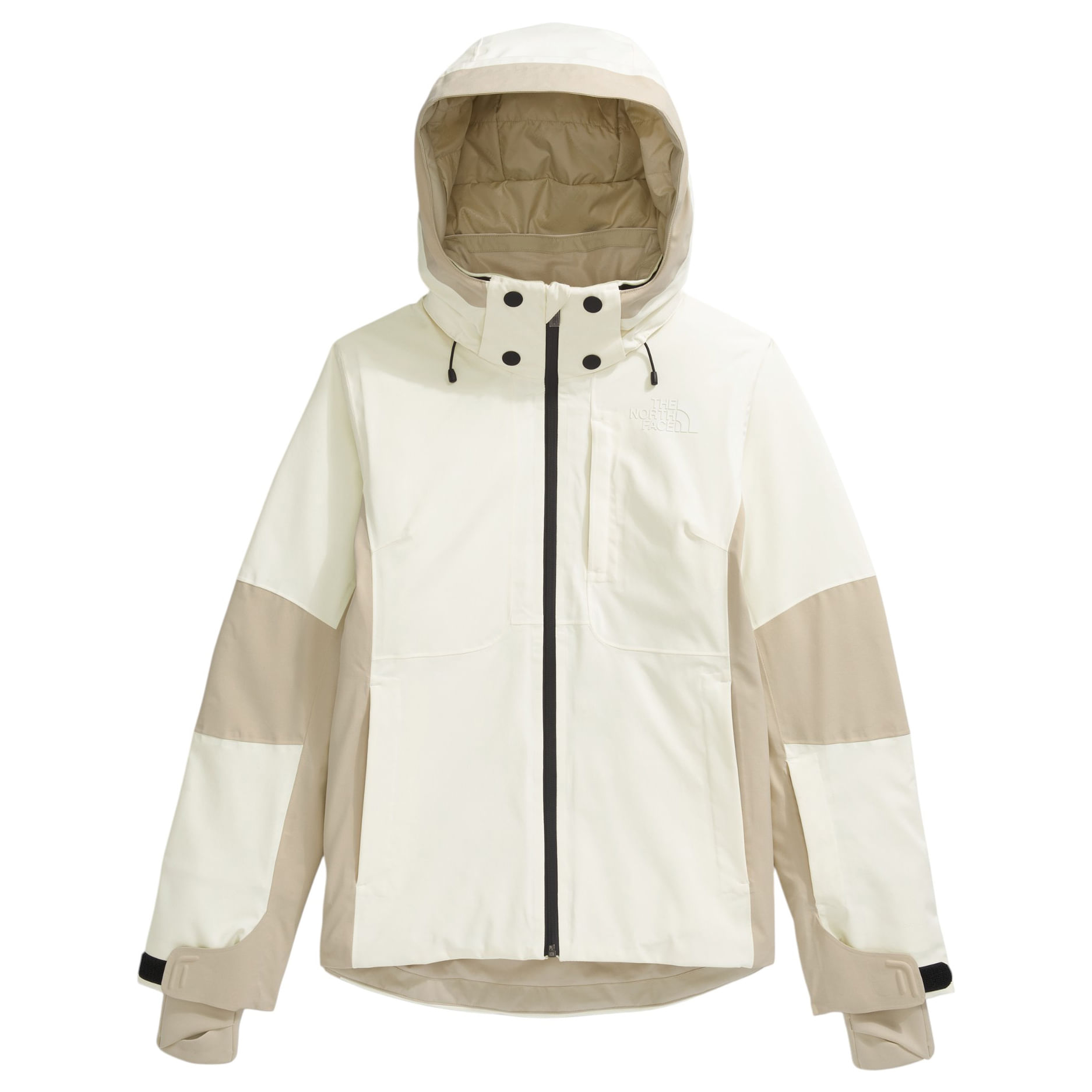 The-North-Face-Lenado-Jacket---Women-s-White-Dune---Gravel