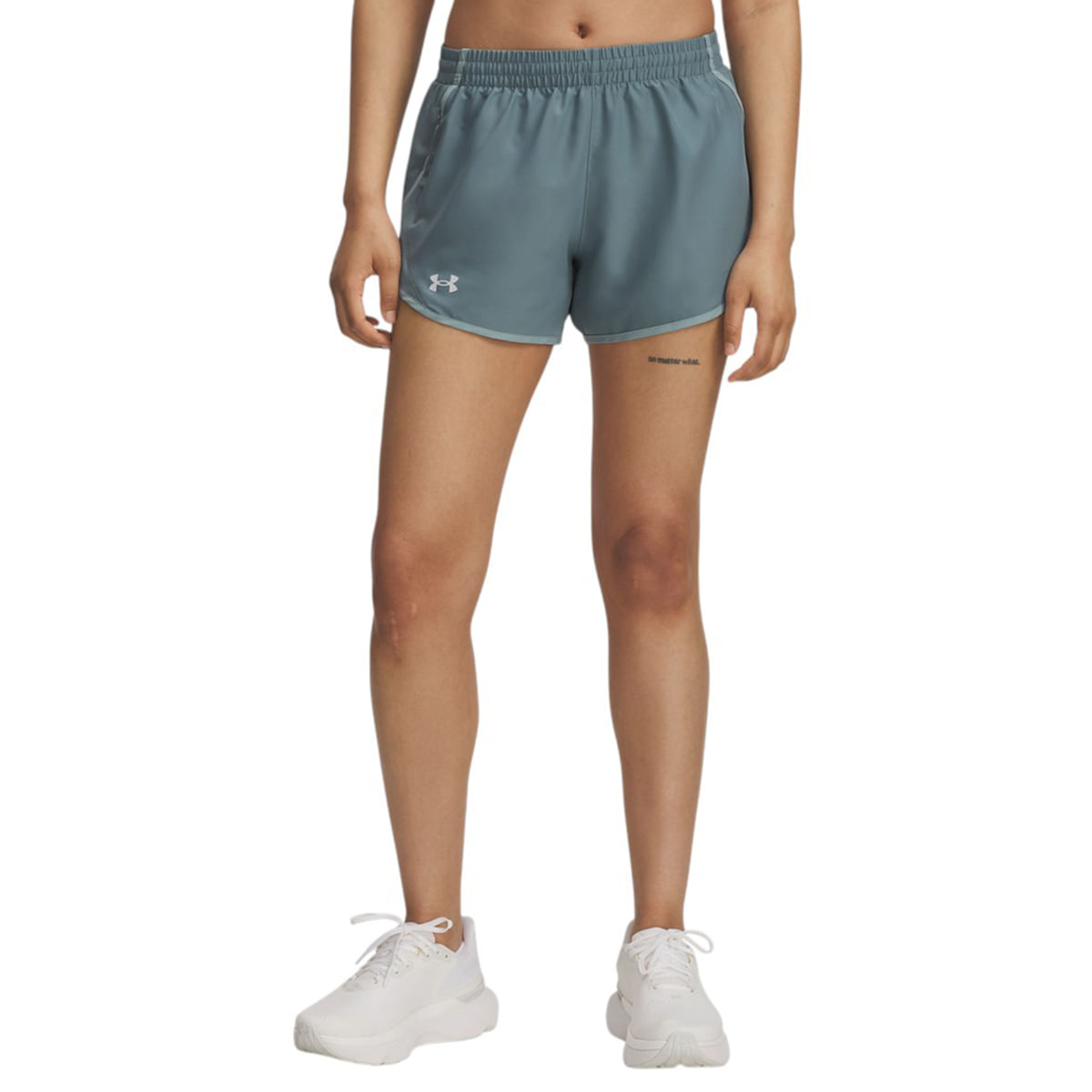 (取寄) アンダーアーマー レディース フライ バイ ショーツ Under Armour women Under Armour Fly By Shorts Midnight Navy/White/Reflective Under Armour Fly By Short - Women's - Als.com
