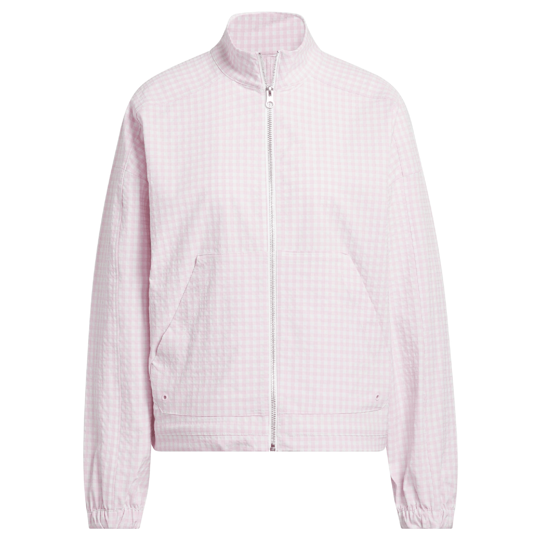 adidas-Ultimate365-Gingham-Jacket---Women-s-Clear-Pink