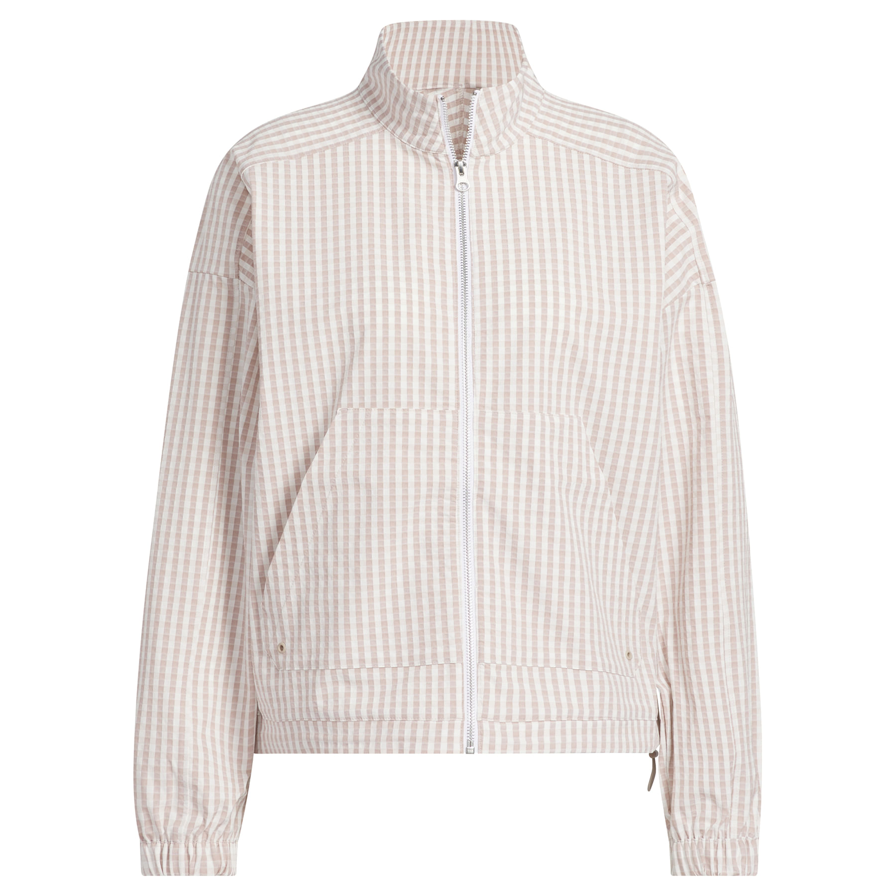 adidas-Ultimate365-Gingham-Jacket---Women-s-Wonder-Taupe