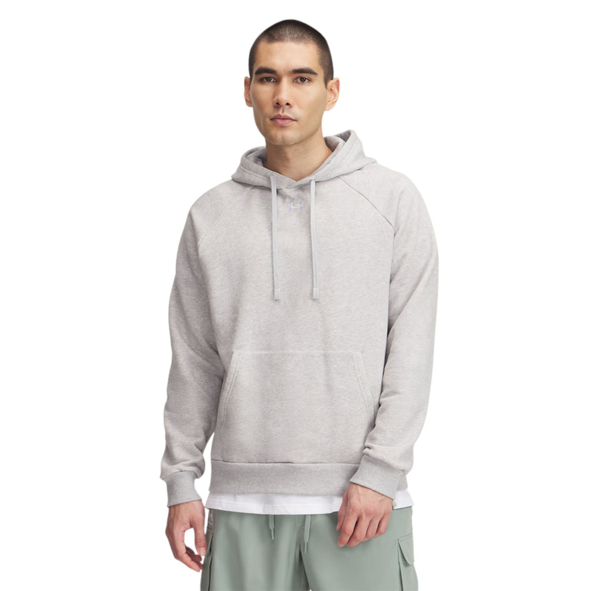 Under-Armour-Rival-Fleece-Hoodie---Men-s-Mod-Gray-Light-Heather---White---White
