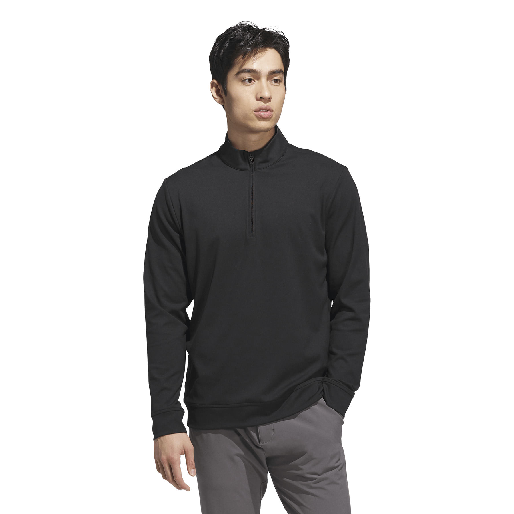 adidas-Ultimate365-Classic-Quarter-Zip-Pullover---Men-s-Black