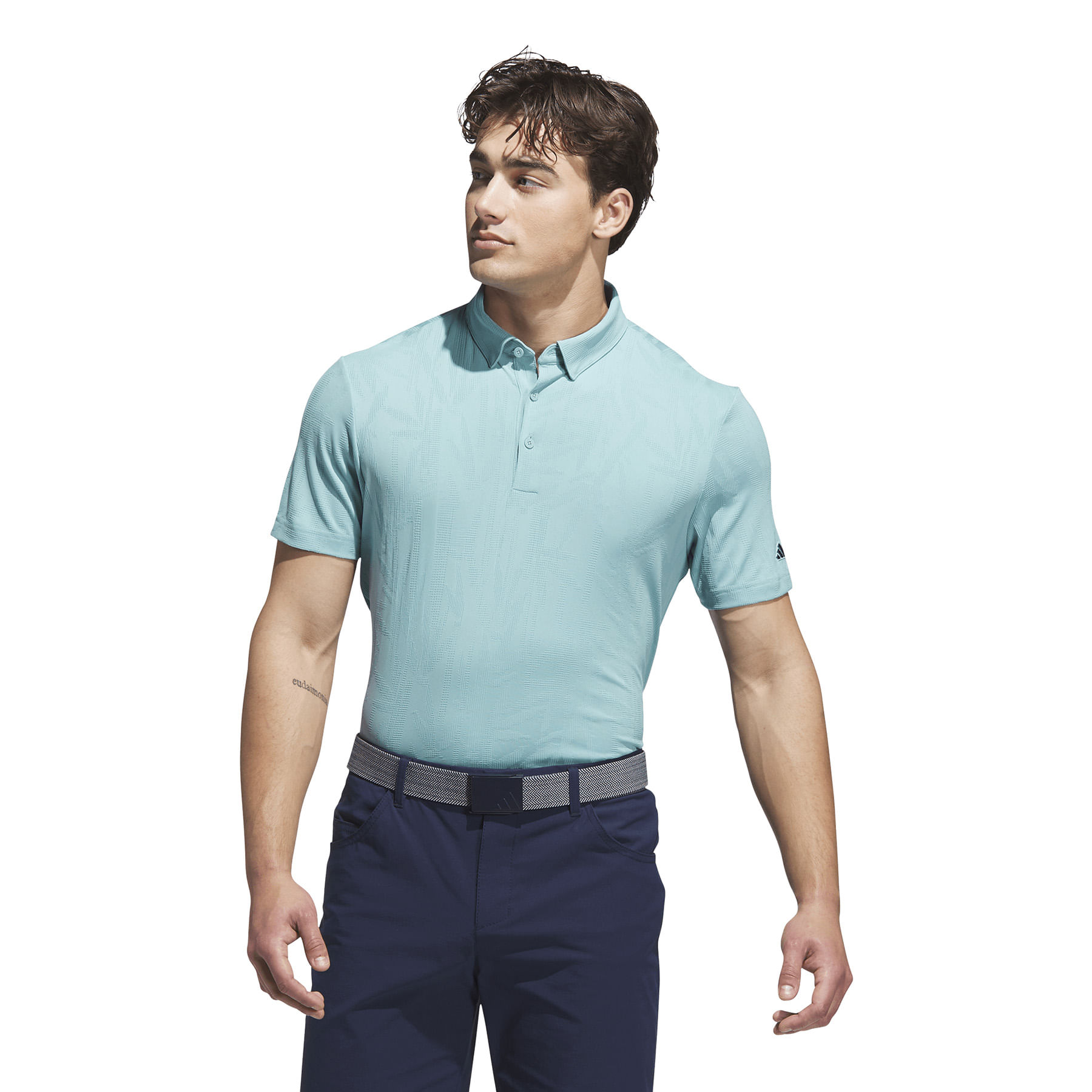 adidas-Go-to-Textured-Polo-Shirt---Men-s-Mint-Ton