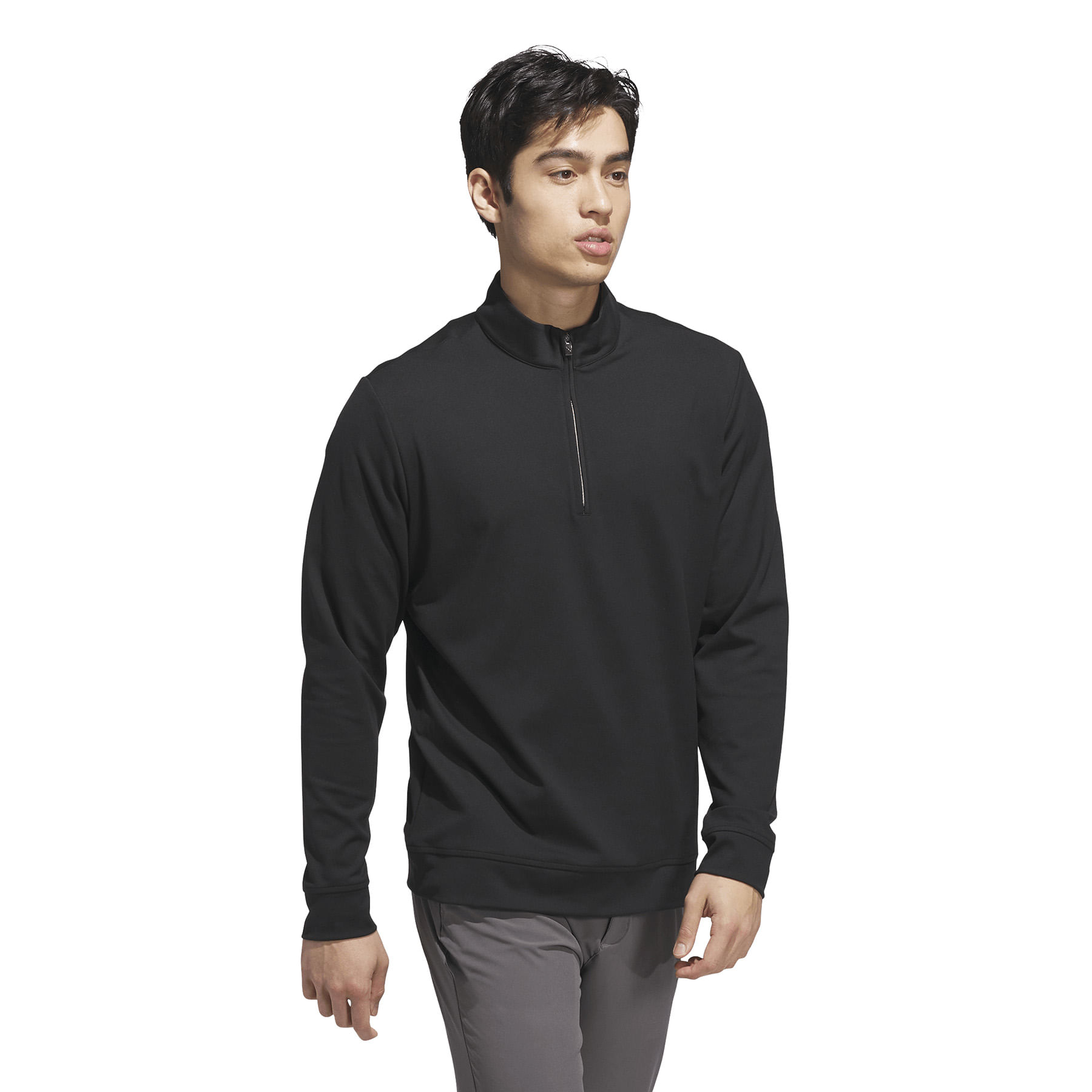 adidas-Ultimate365-Classic-Quarter-Zip-Pullover---Men-s-Black