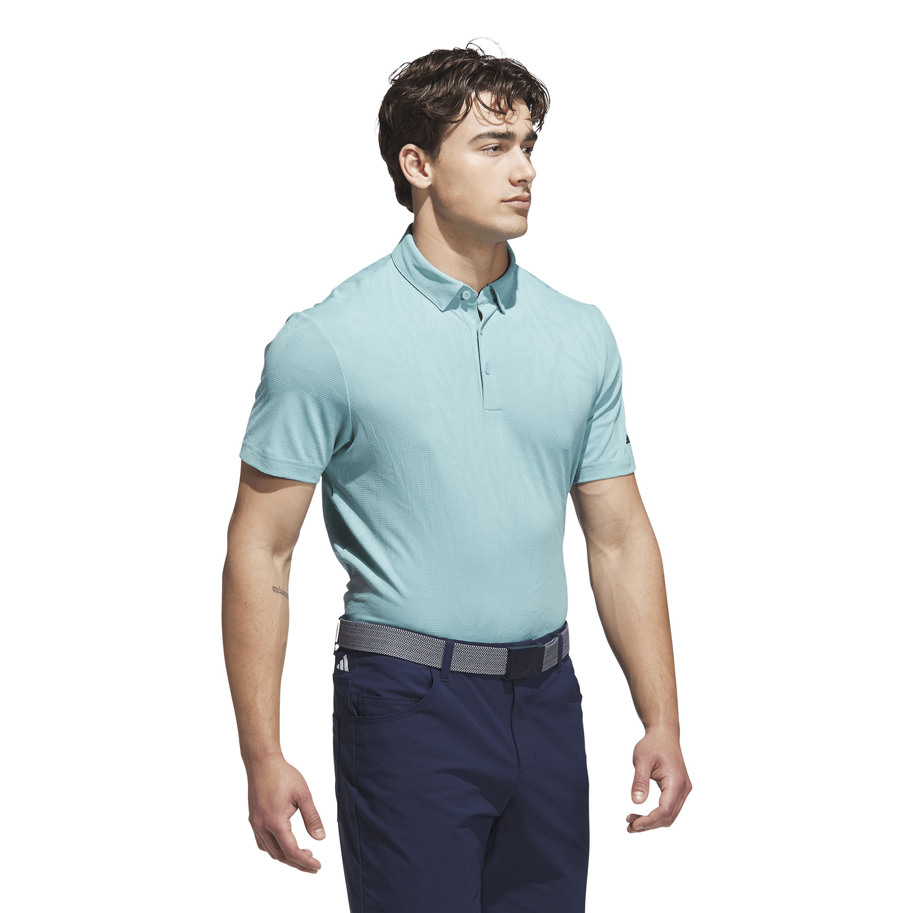 adidas-Go-to-Textured-Polo-Shirt---Men-s-Mint-Ton